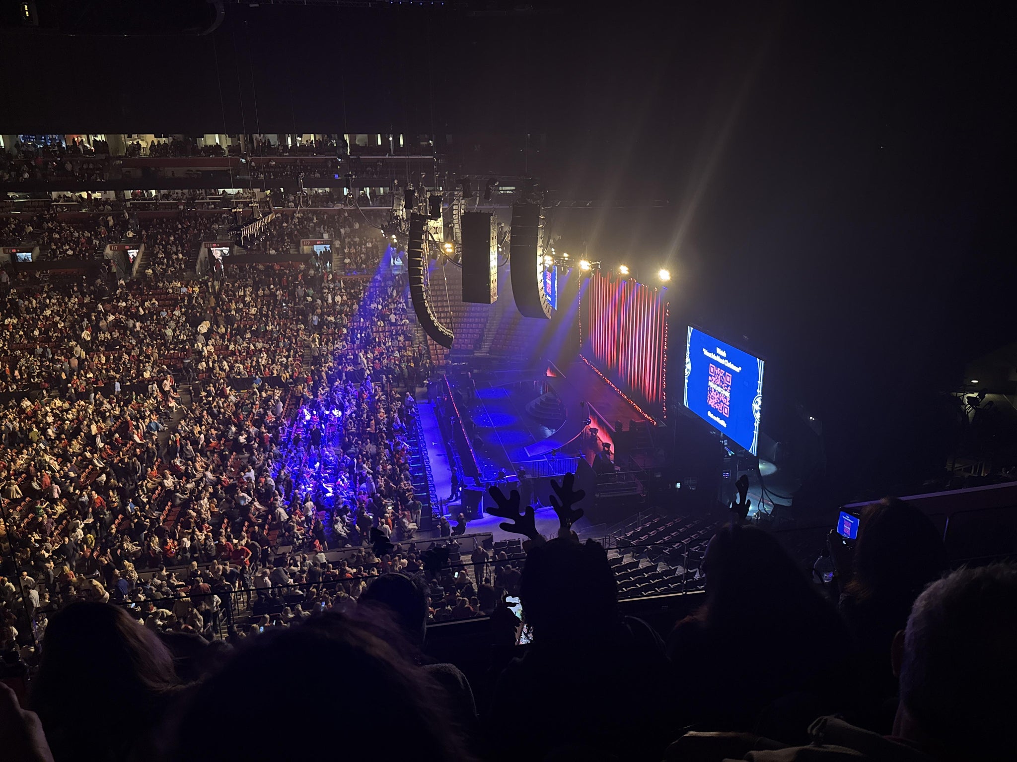 Real Fan View taken from Club 34 at Amerant Bank Arena by Phoebe E