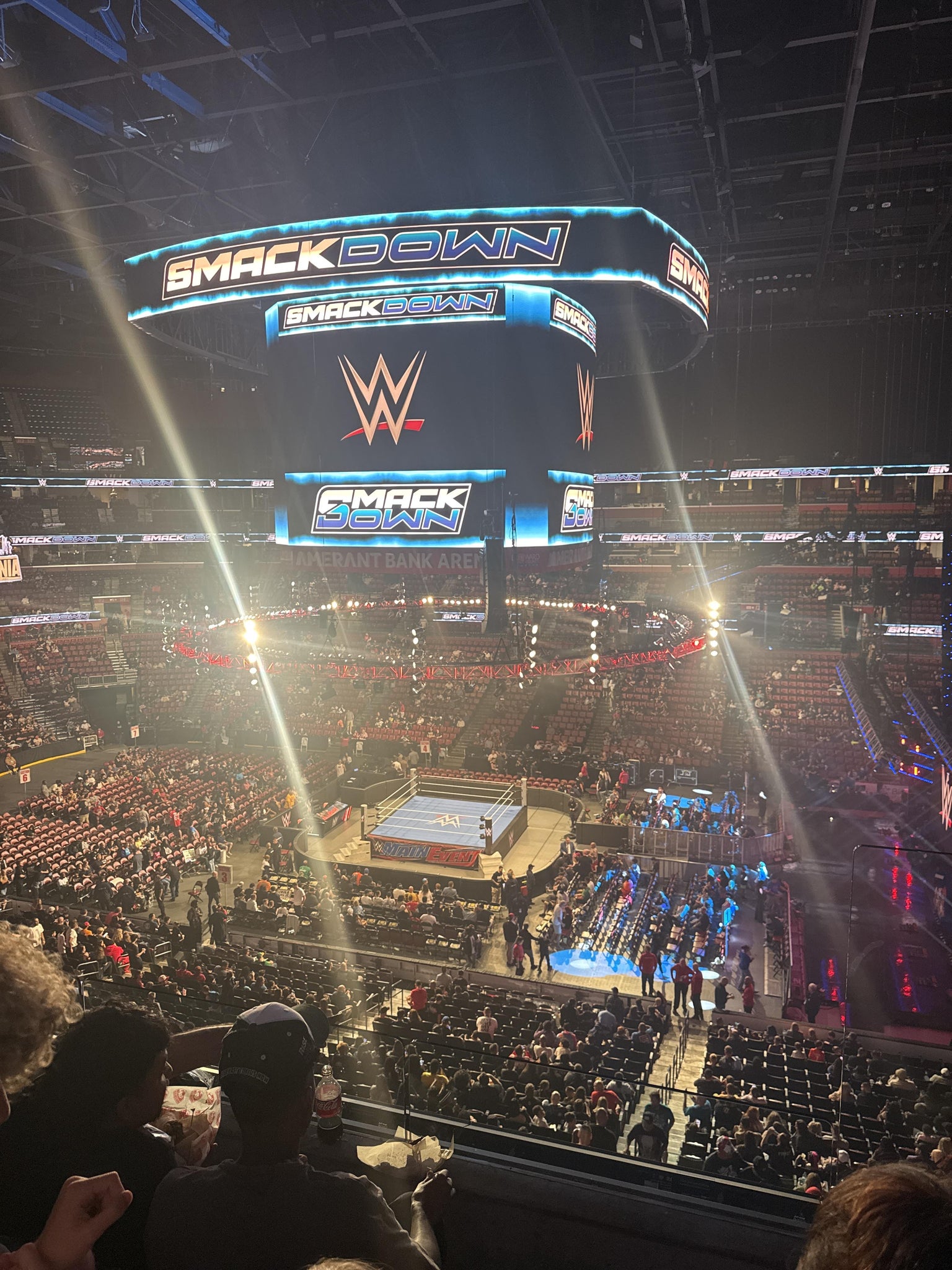 Real Fan View taken from Club 35 at Amerant Bank Arena by Dean R