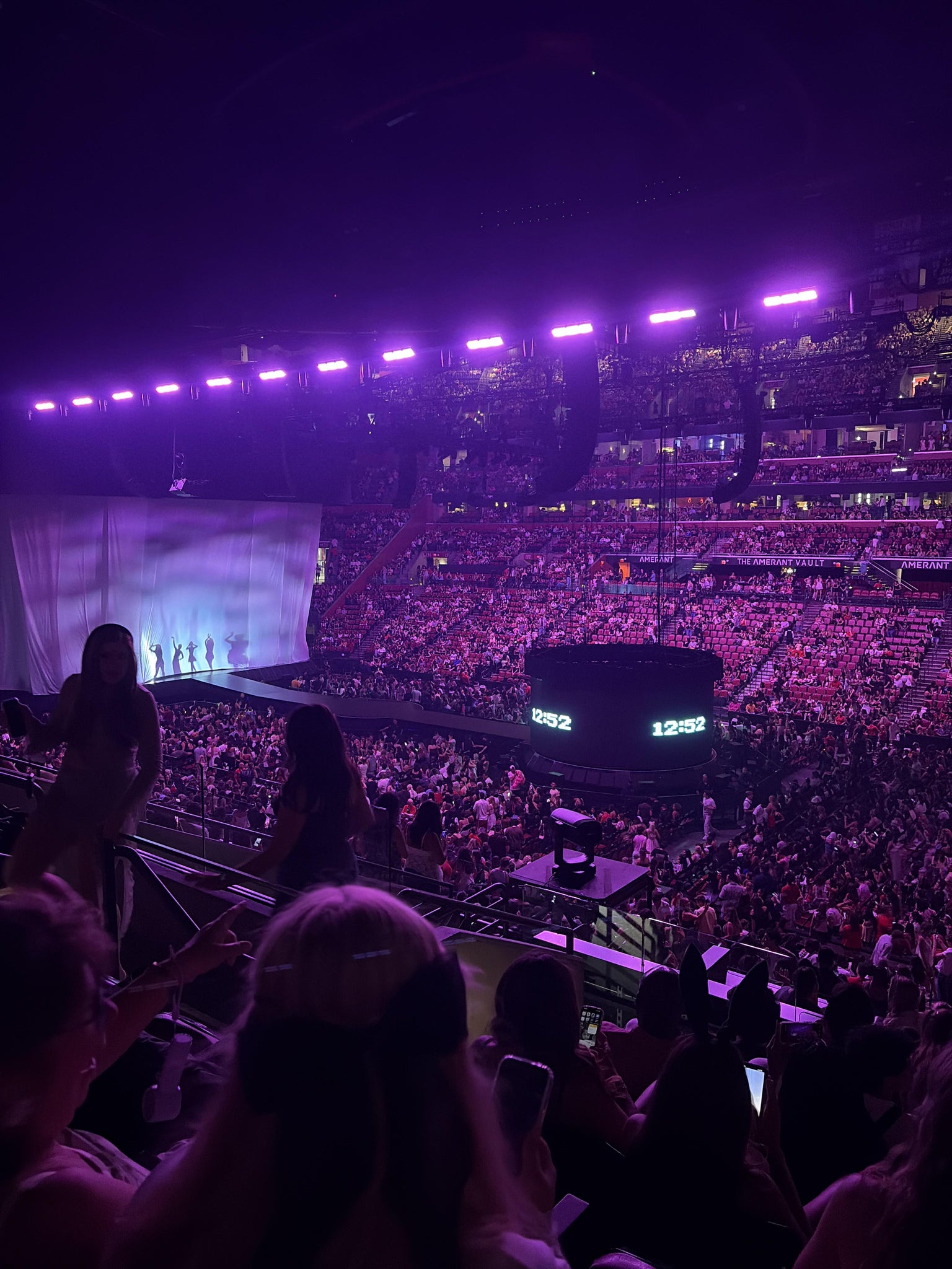Real Fan View taken from Floor 1 at Amerant Bank Arena by Sydney R