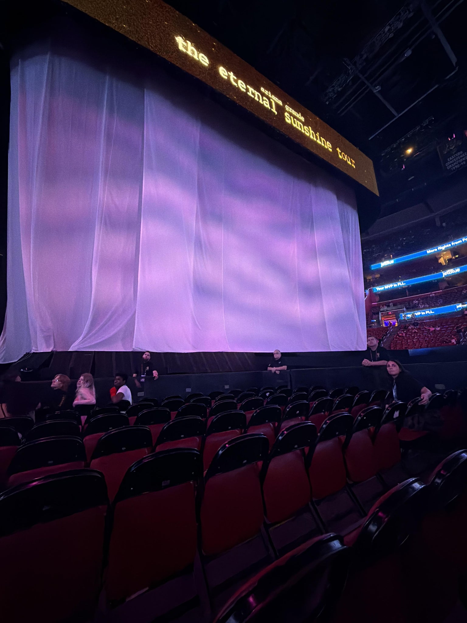 Real Fan View taken from Floor 2 at Amerant Bank Arena by Sasha R