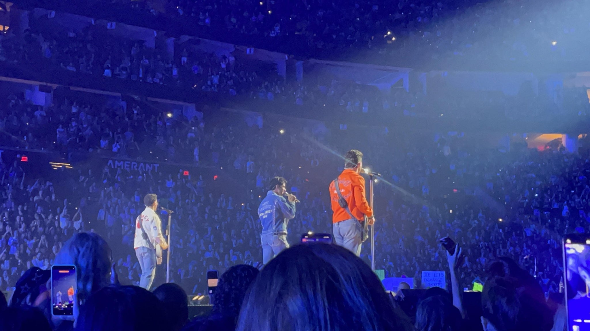 Real Fan View taken from Floor 2 at Amerant Bank Arena by Samantha V