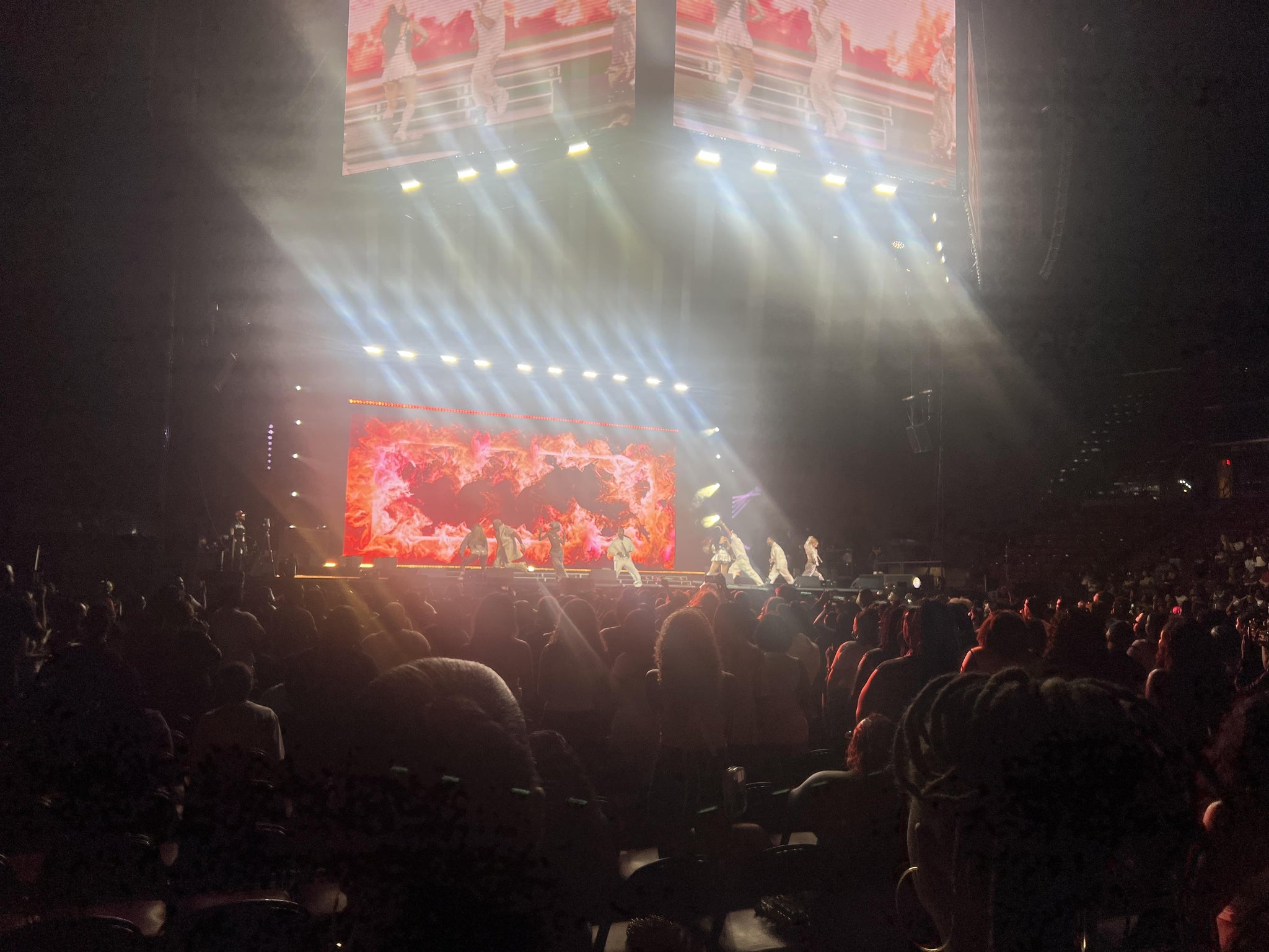 Real Fan View taken from Floor 6 at Amerant Bank Arena by Camille T