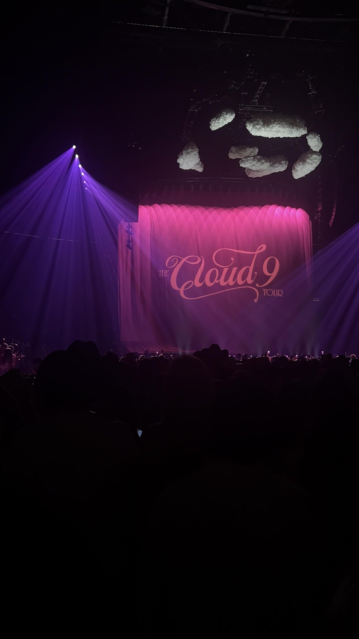 Vue réelle des fans prise de la Floor 6 au site Amerant Bank Arena par Nicole R