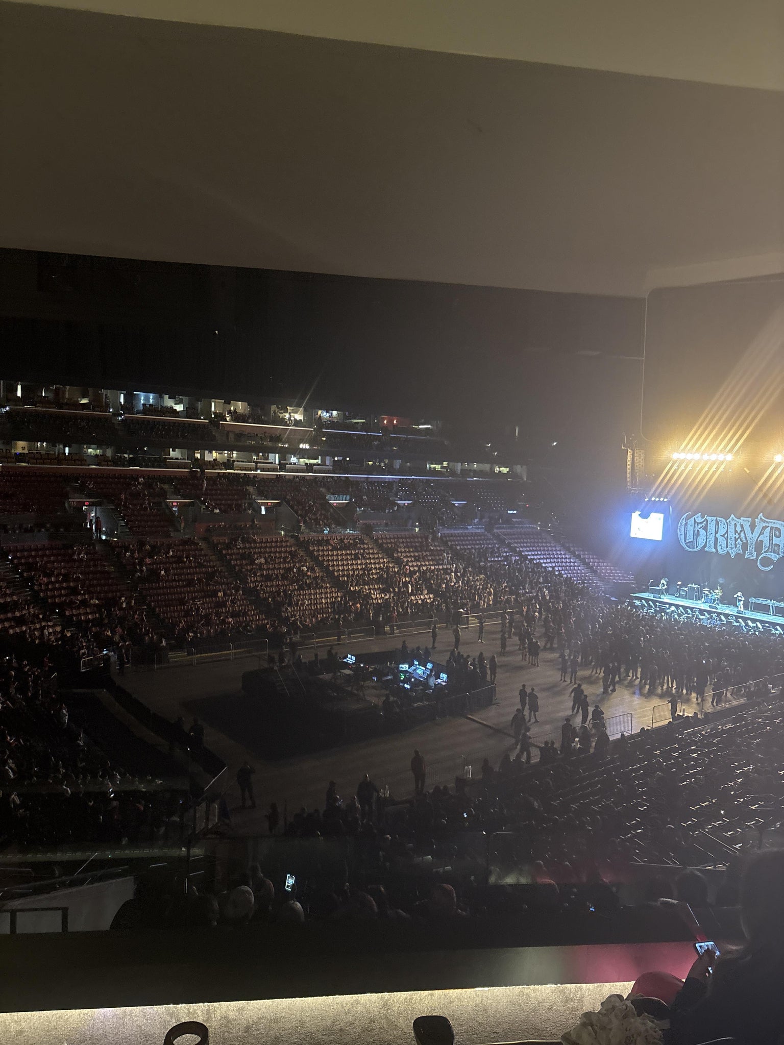Real Fan View taken from Section SL 17 at Amerant Bank Arena by Johane M