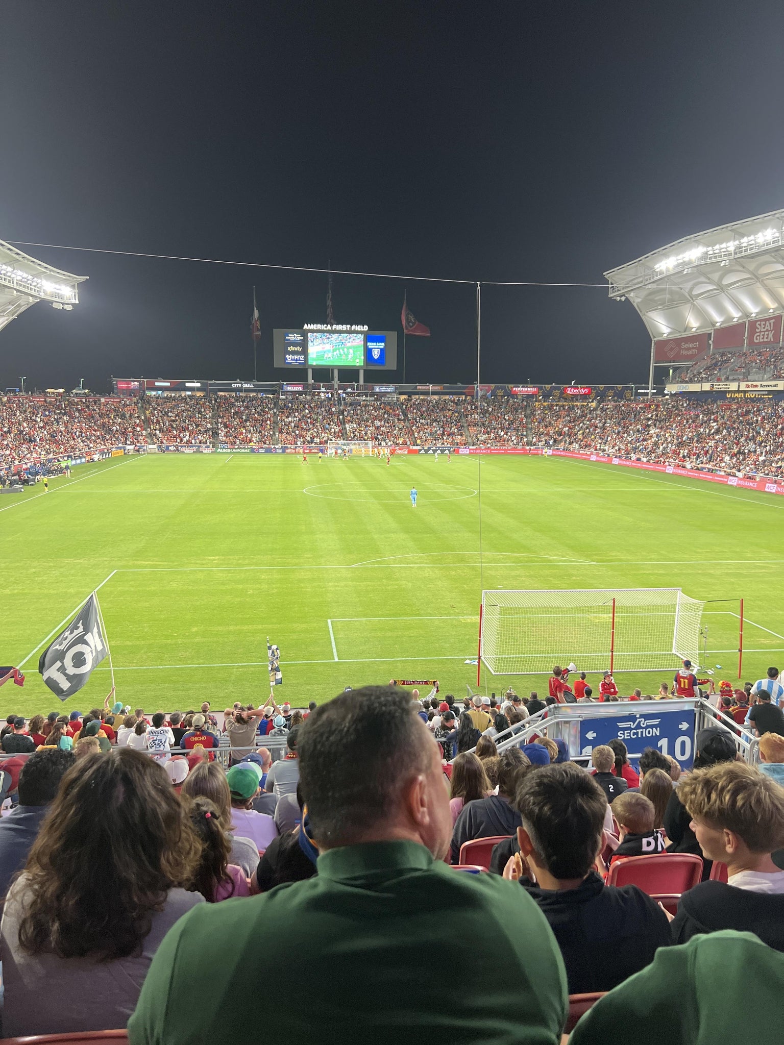Real Fan View taken from Section 11 at America First Field by Brent M