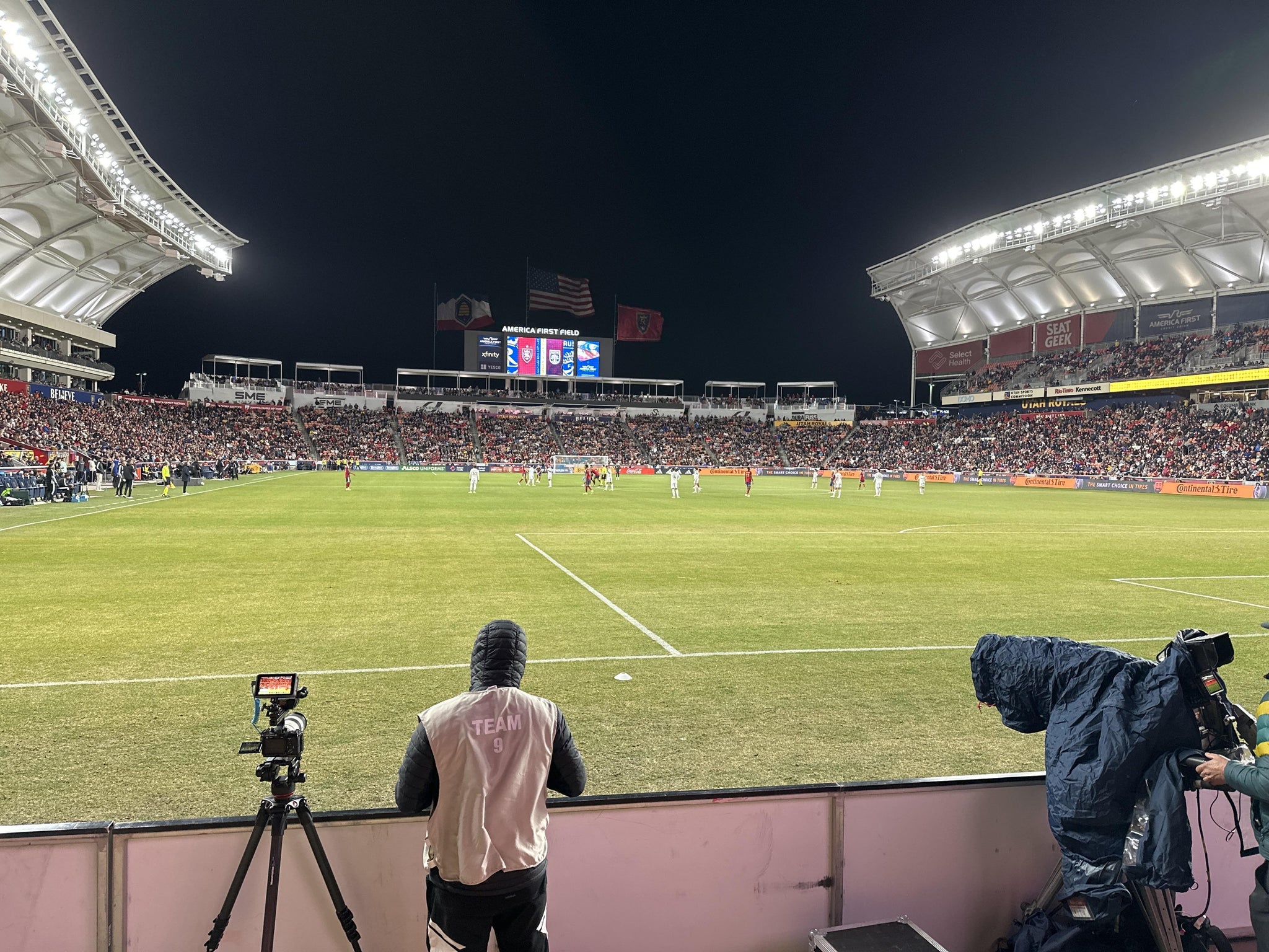 Real Fan View taken from Section 12 at America First Field by Lindley W