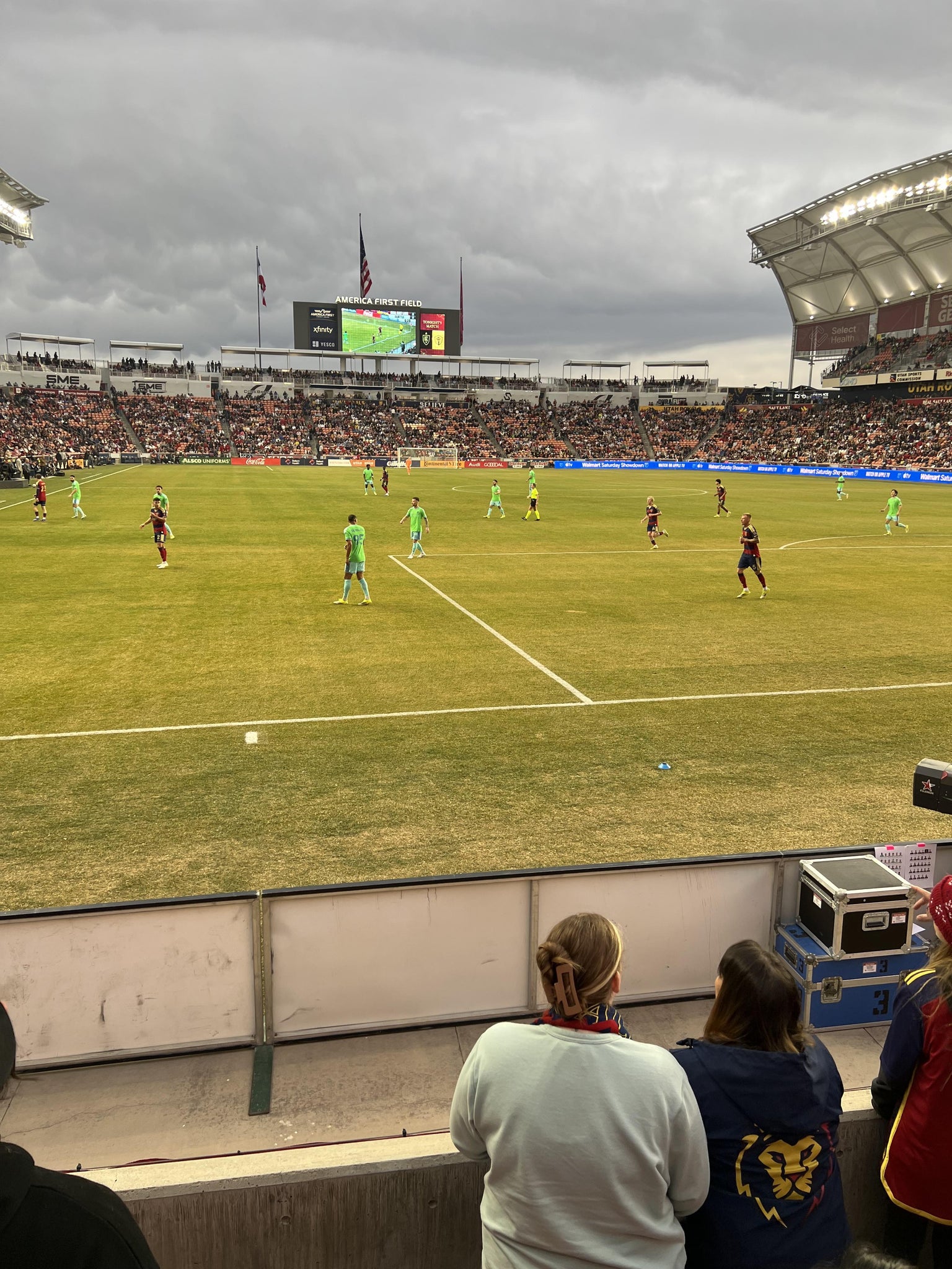 Real Fan View taken from Section 12 at America First Field by Alexis S