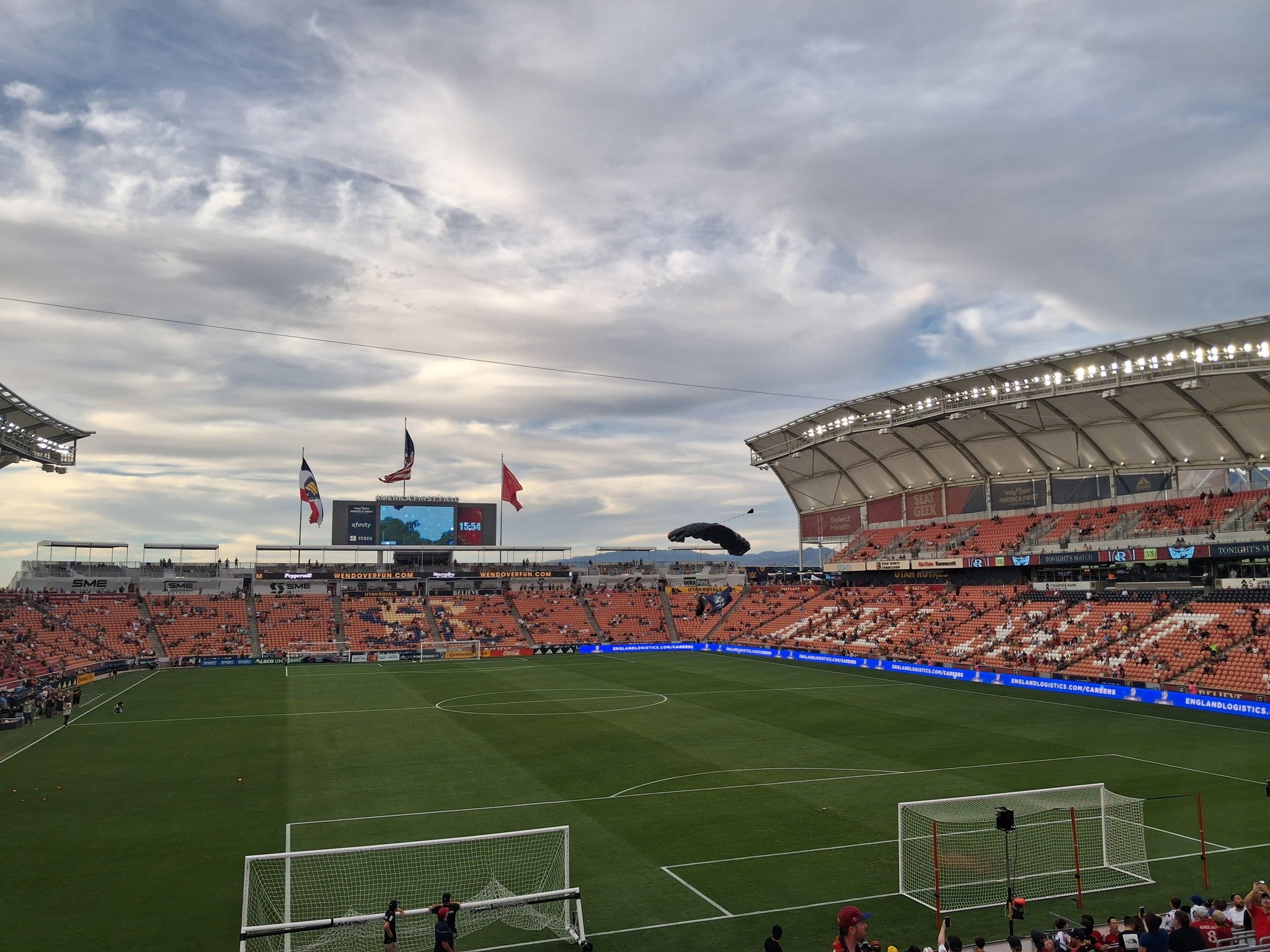 Real Fan View taken from Section 12 at America First Field by Nando M