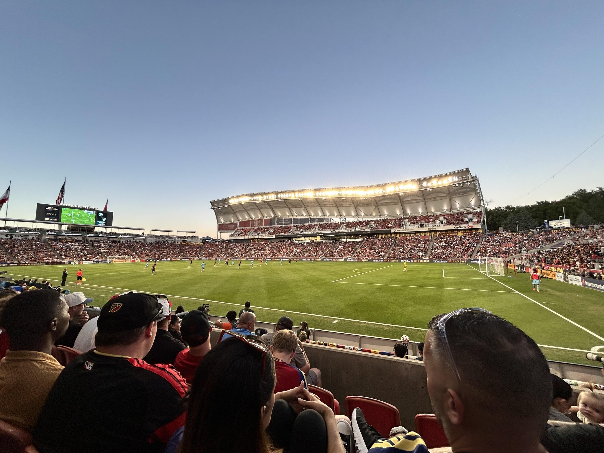 Real Fan View taken from Section 15 at America First Field by Collin S