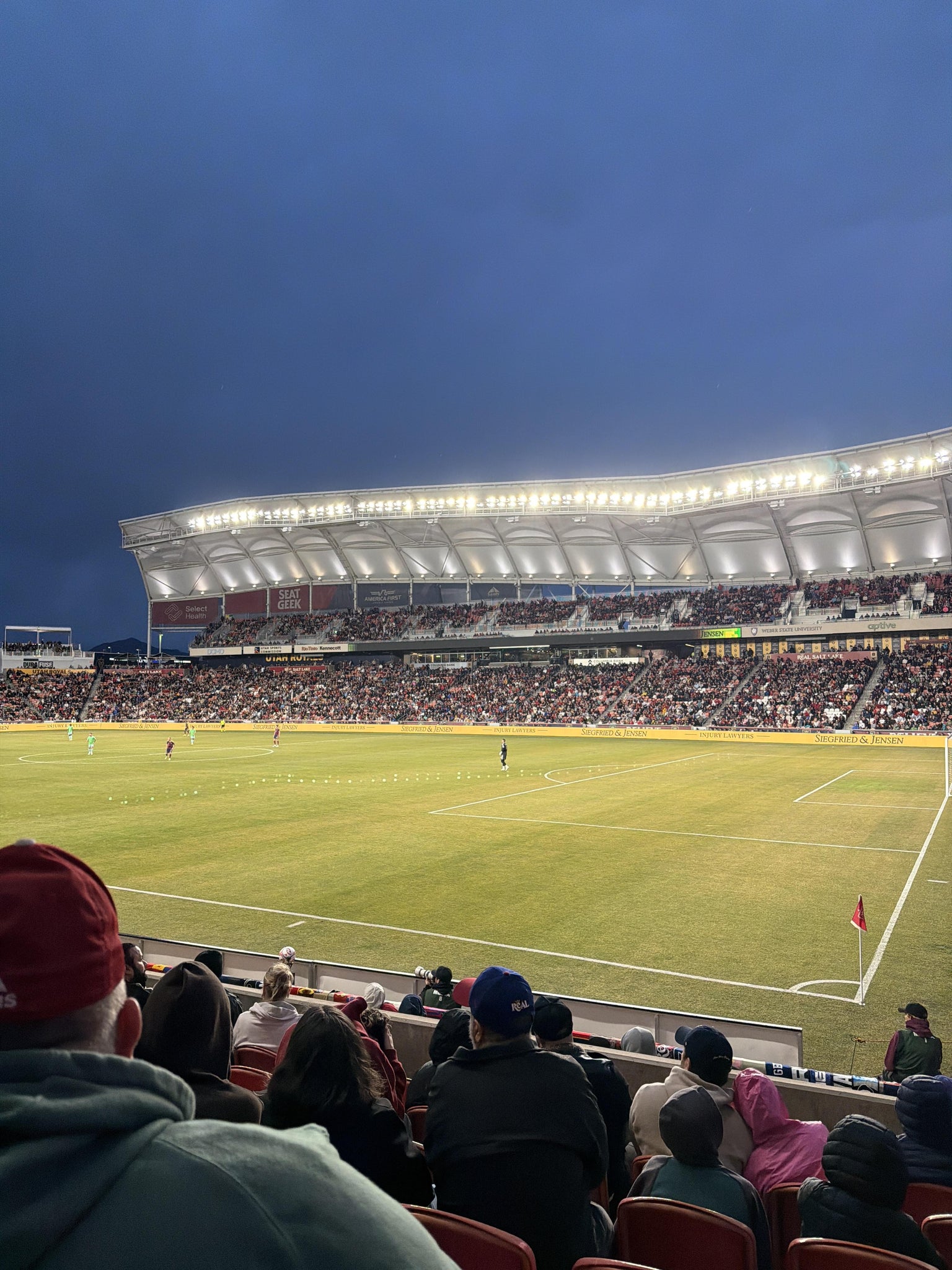 Real Fan View taken from Section 15 at America First Field by Daniel T