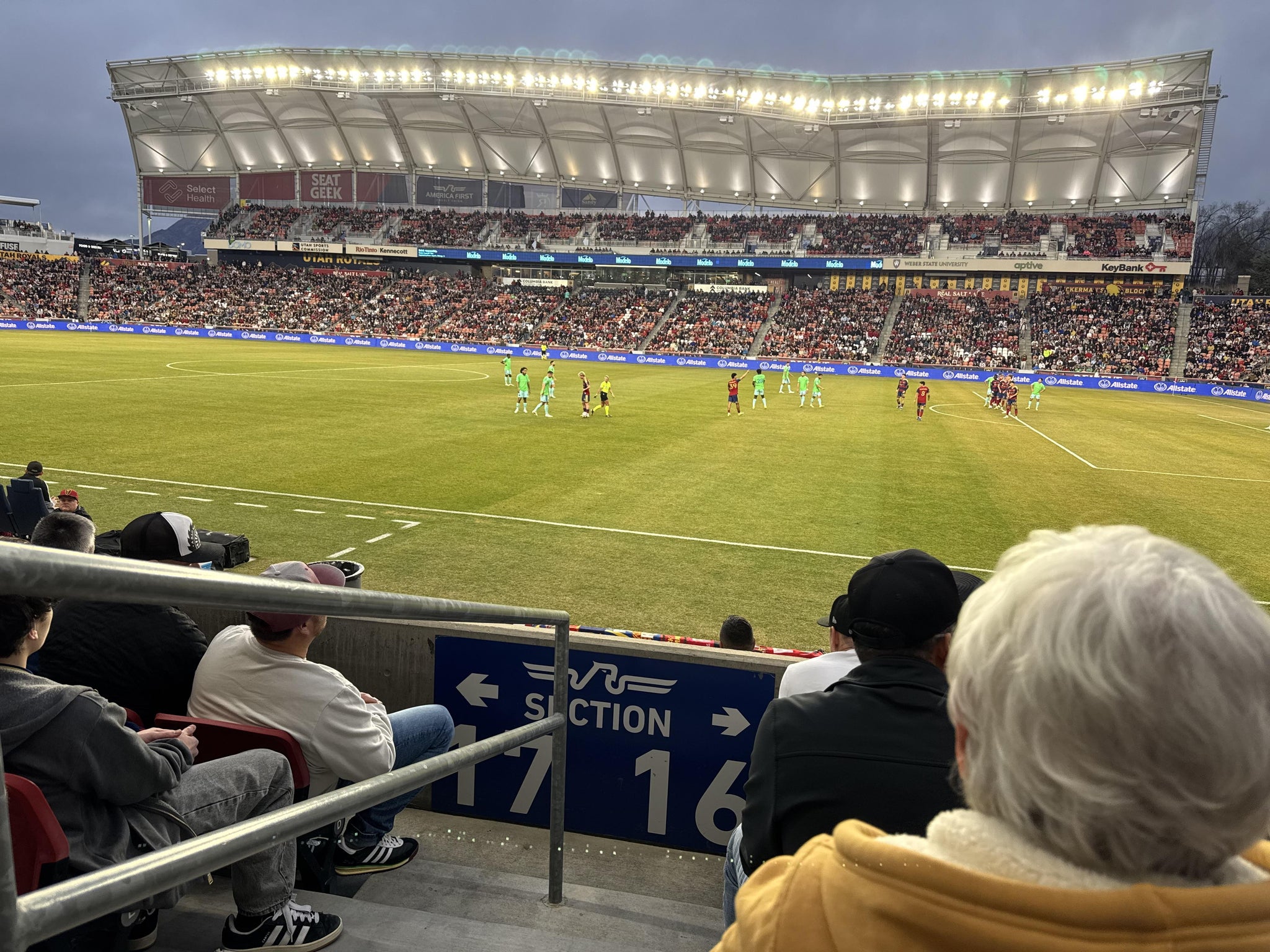 Real Fan View taken from Section 16 at America First Field by Trenton C