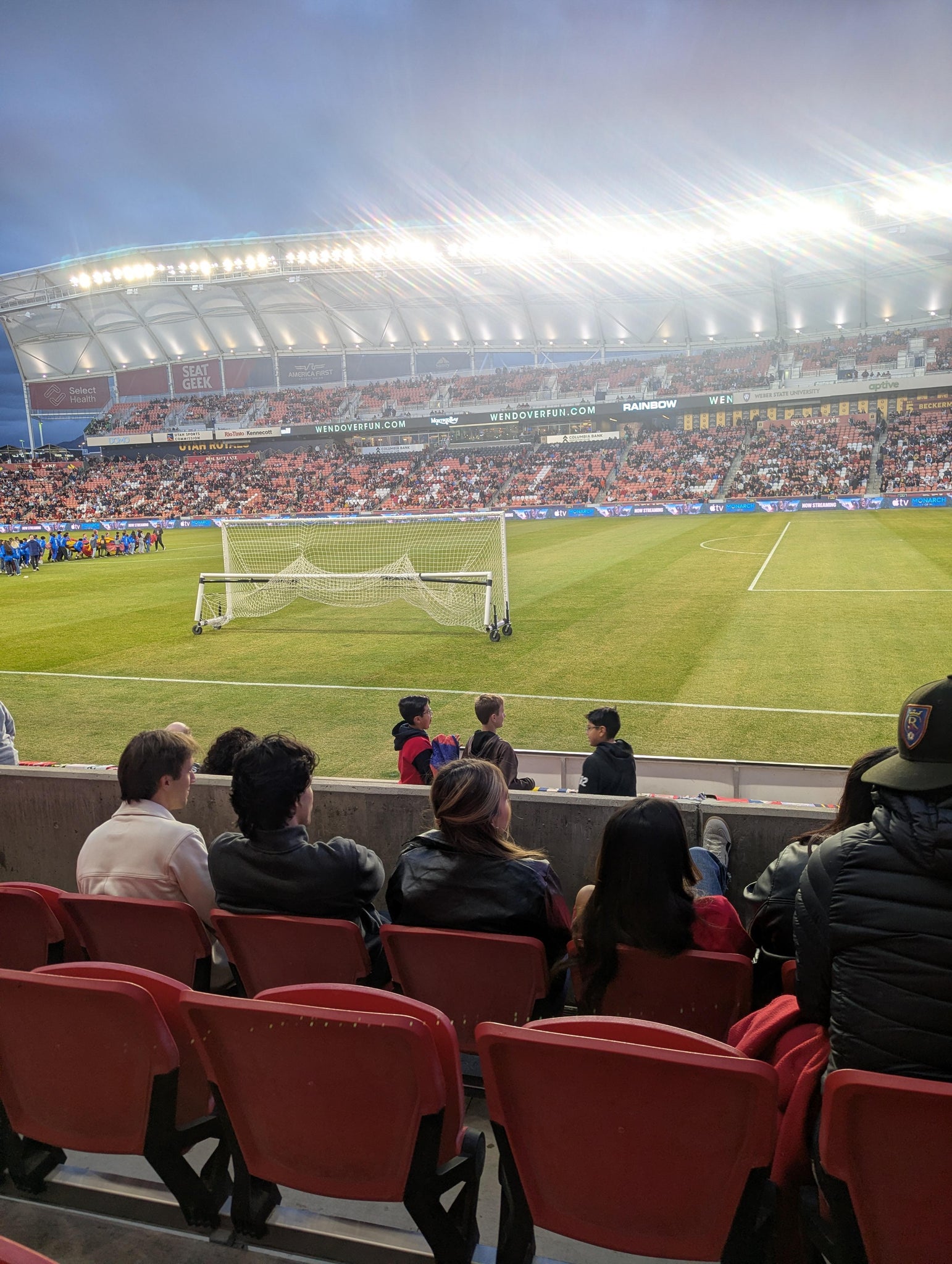 Real Fan View taken from Section 16 at America First Field by Anonymous User