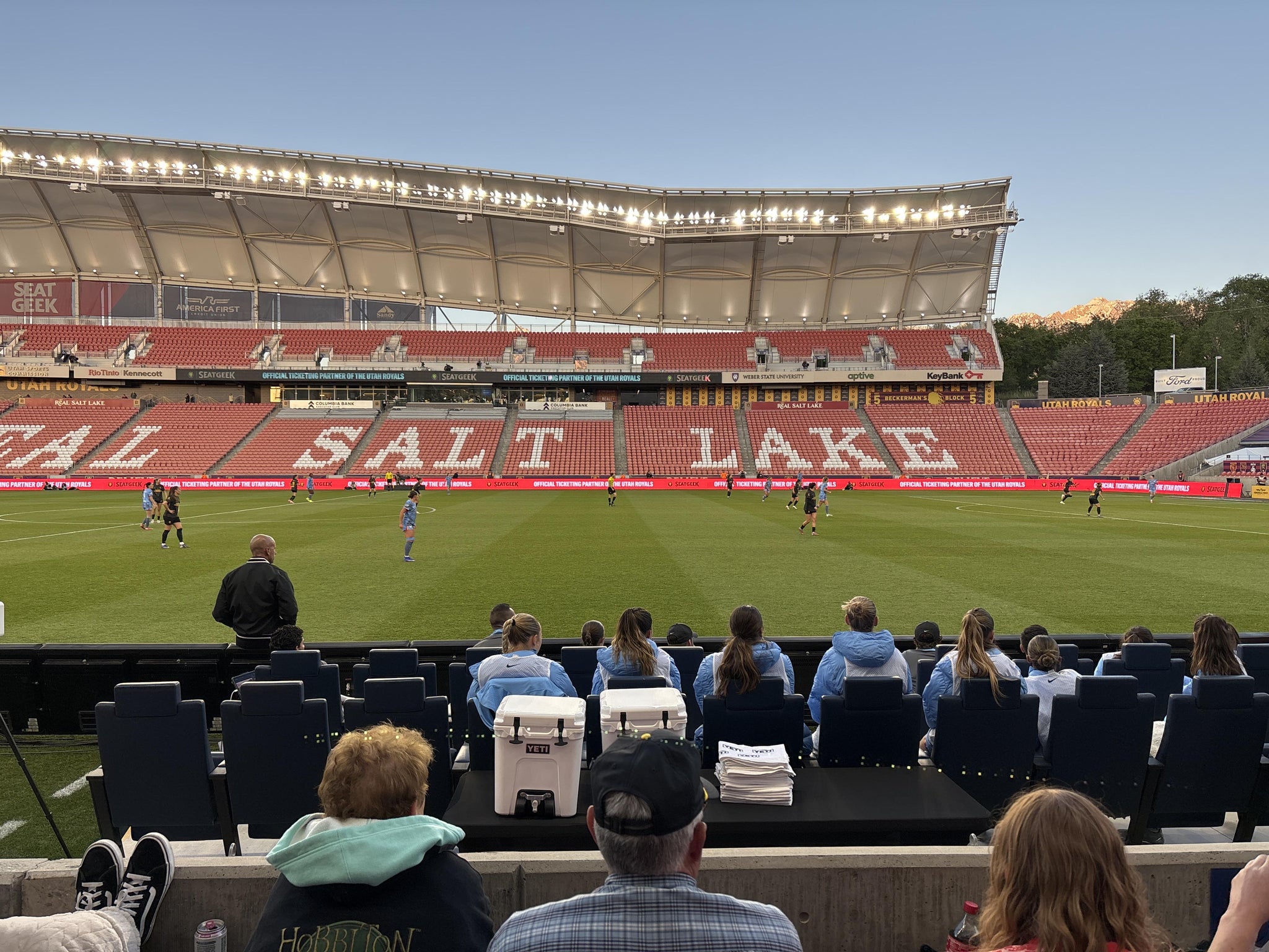 Real Fan View taken from Section 18 at America First Field by Natalie S