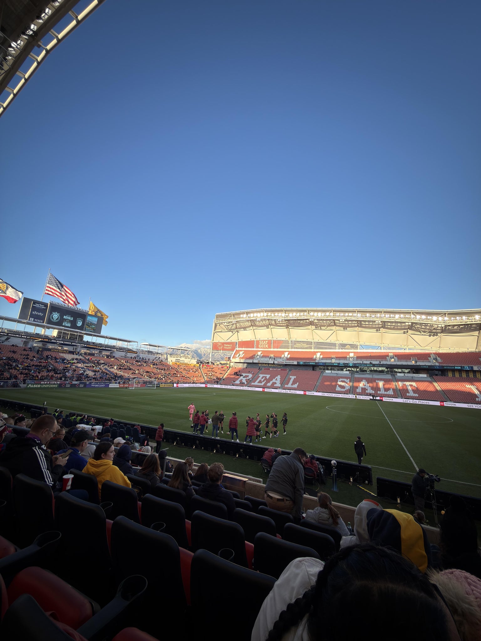 Real Fan View taken from Section 19 at America First Field by Joel A