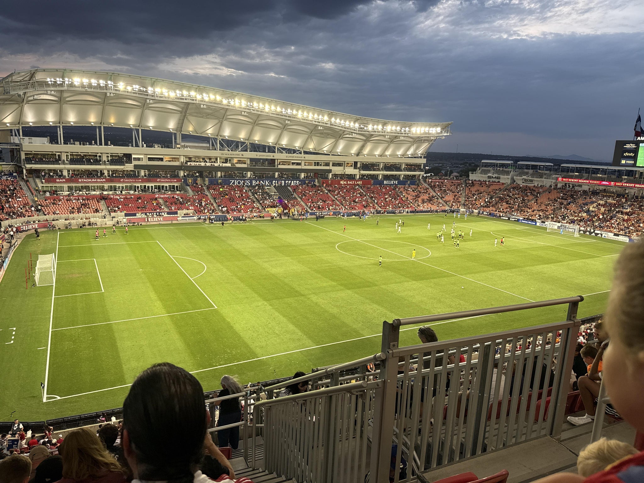 Real Fan View taken from Section 205 at America First Field by Dillan G