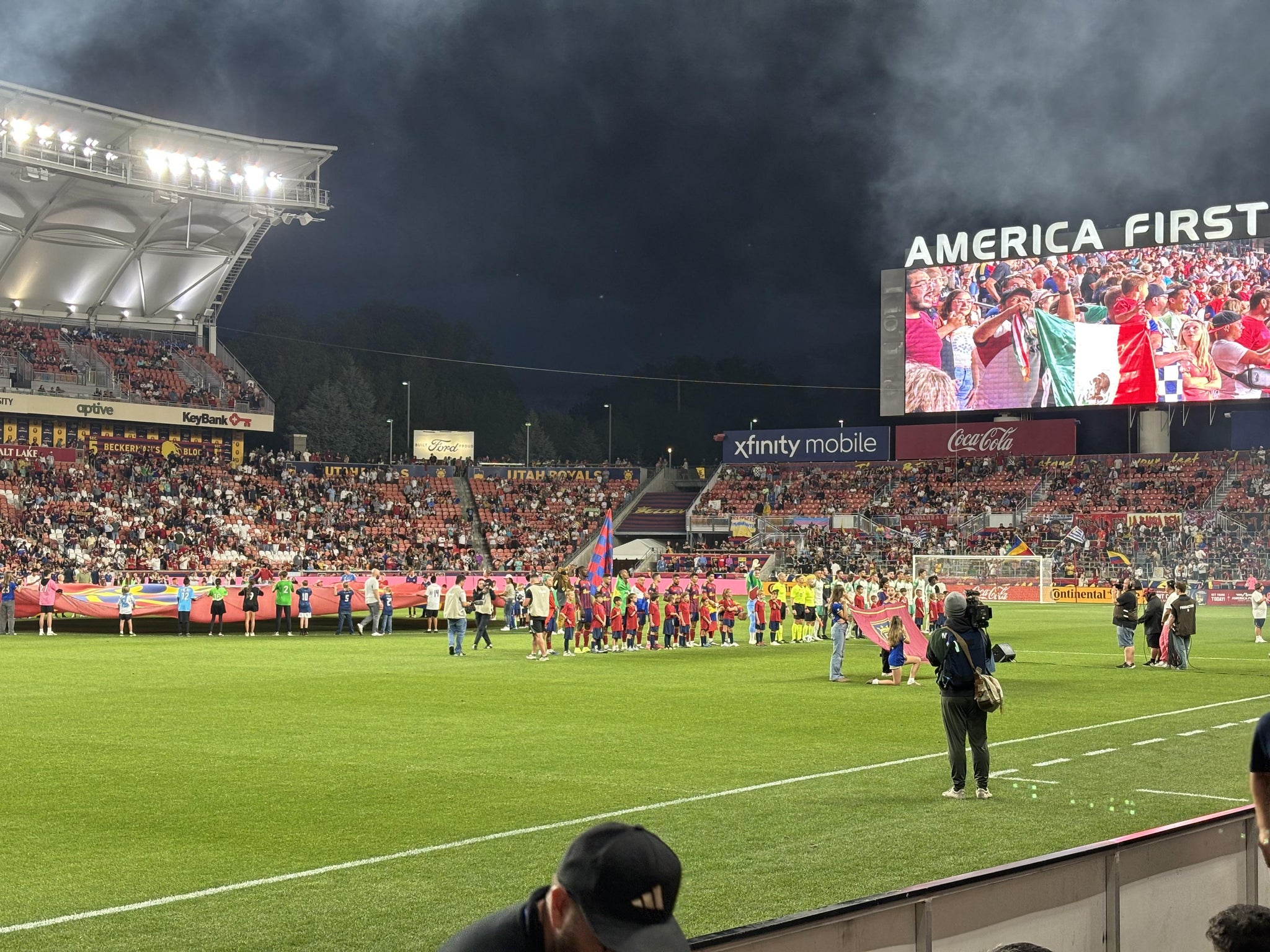 Real Fan View taken from Section 22 at America First Field by Alejandro B