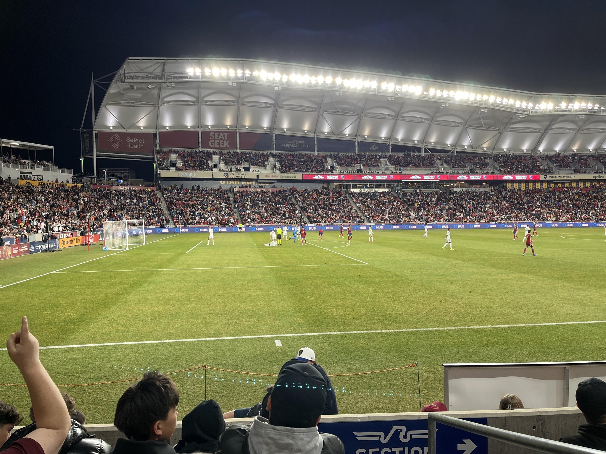 Real Fan View taken from Section 23 at America First Field by Brad L