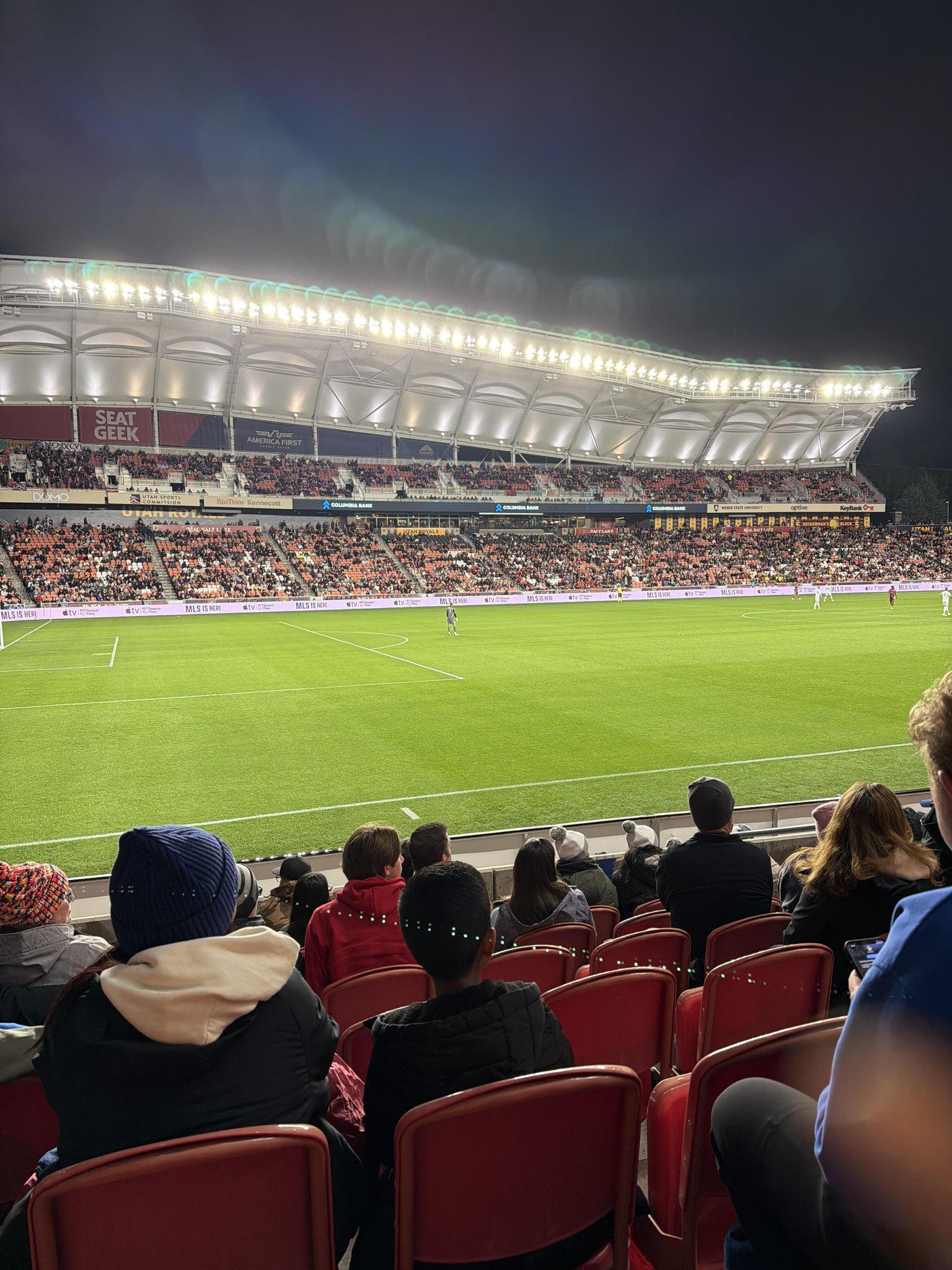 Real Fan View taken from Section 23 at America First Field by Anonymous User
