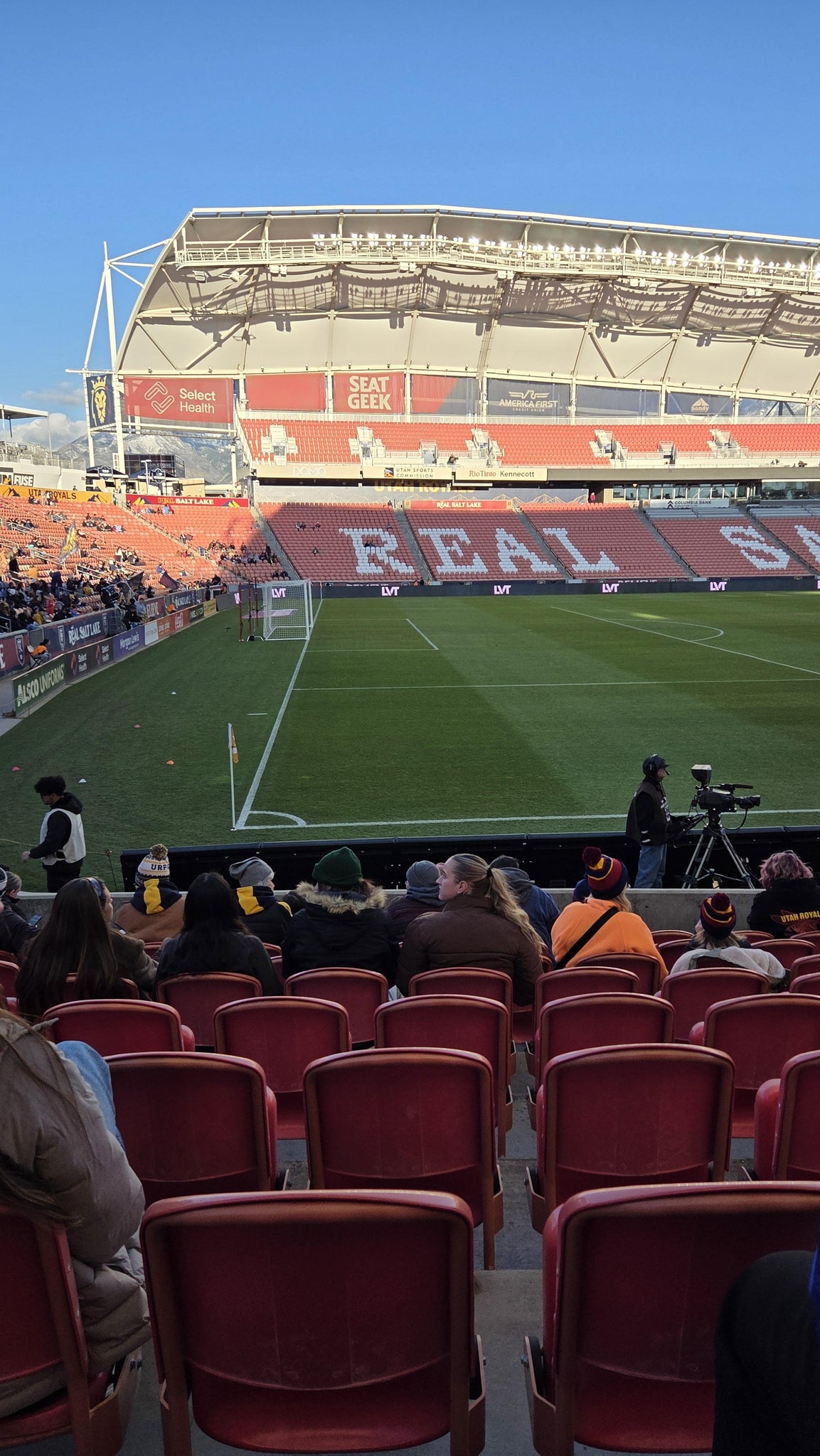 Real Fan View taken from Section 23 at America First Field by Brandon F