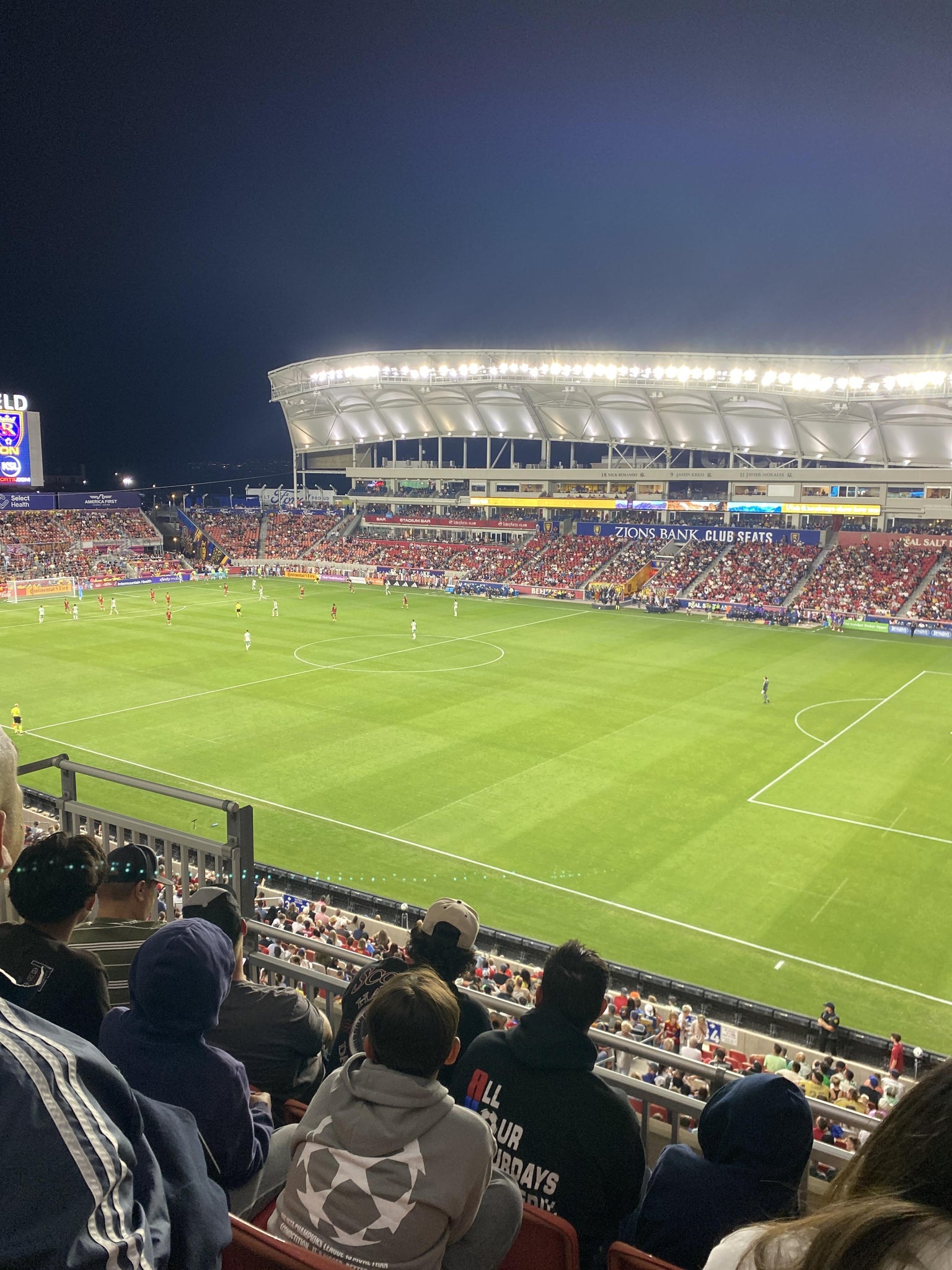 Real Fan View taken from Section 234 at America First Field by Gloria C