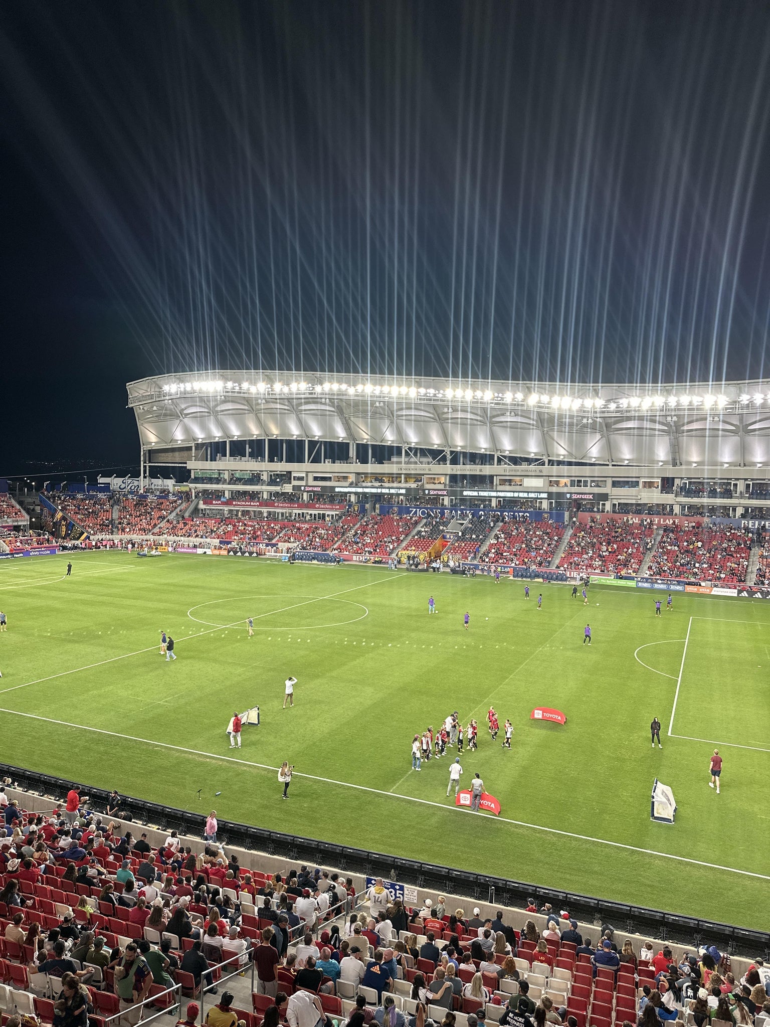 Real Fan View taken from Section 235 at America First Field by Alan S