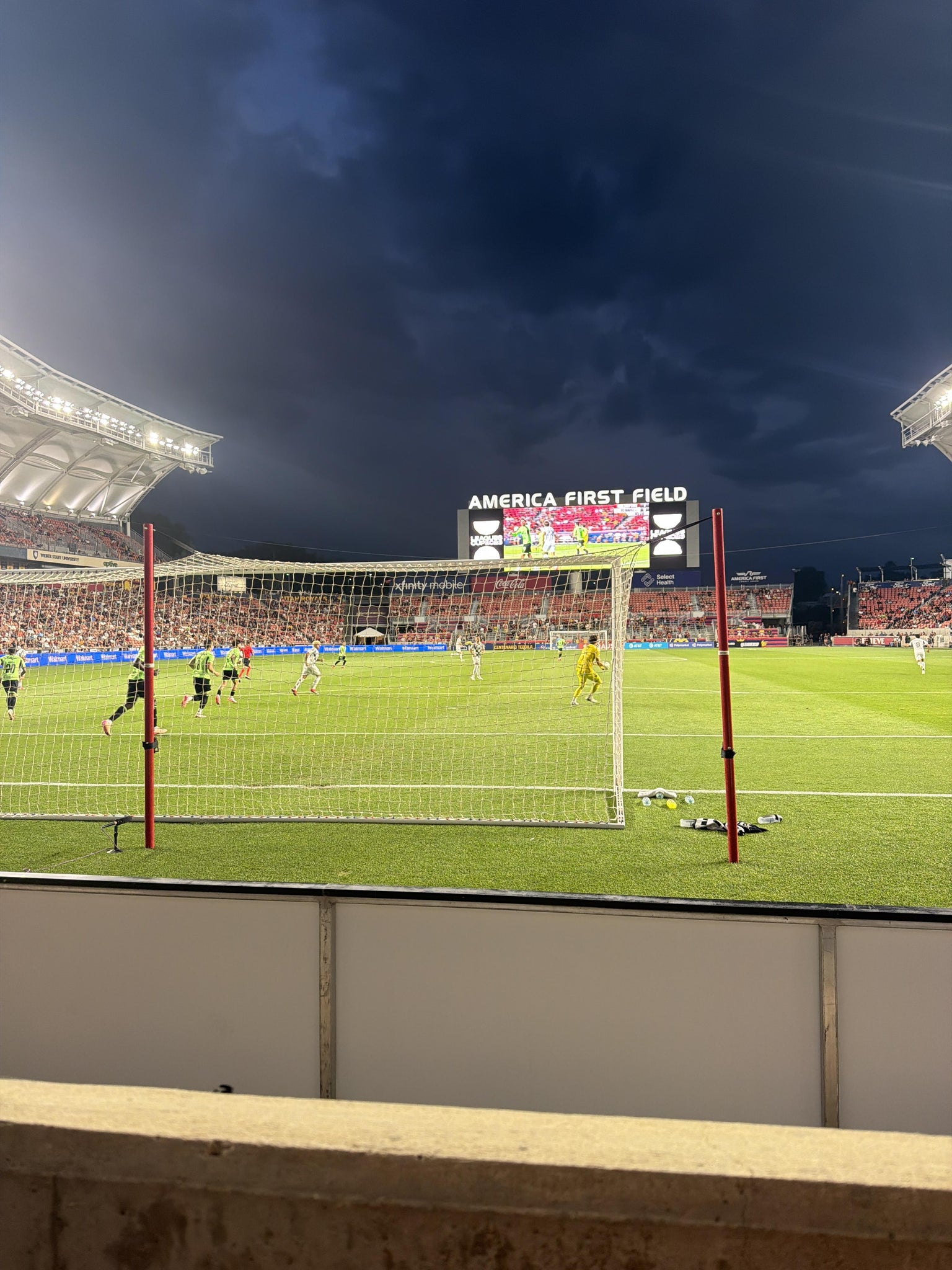 Real Fan View taken from Section 28 at America First Field by Valeria T