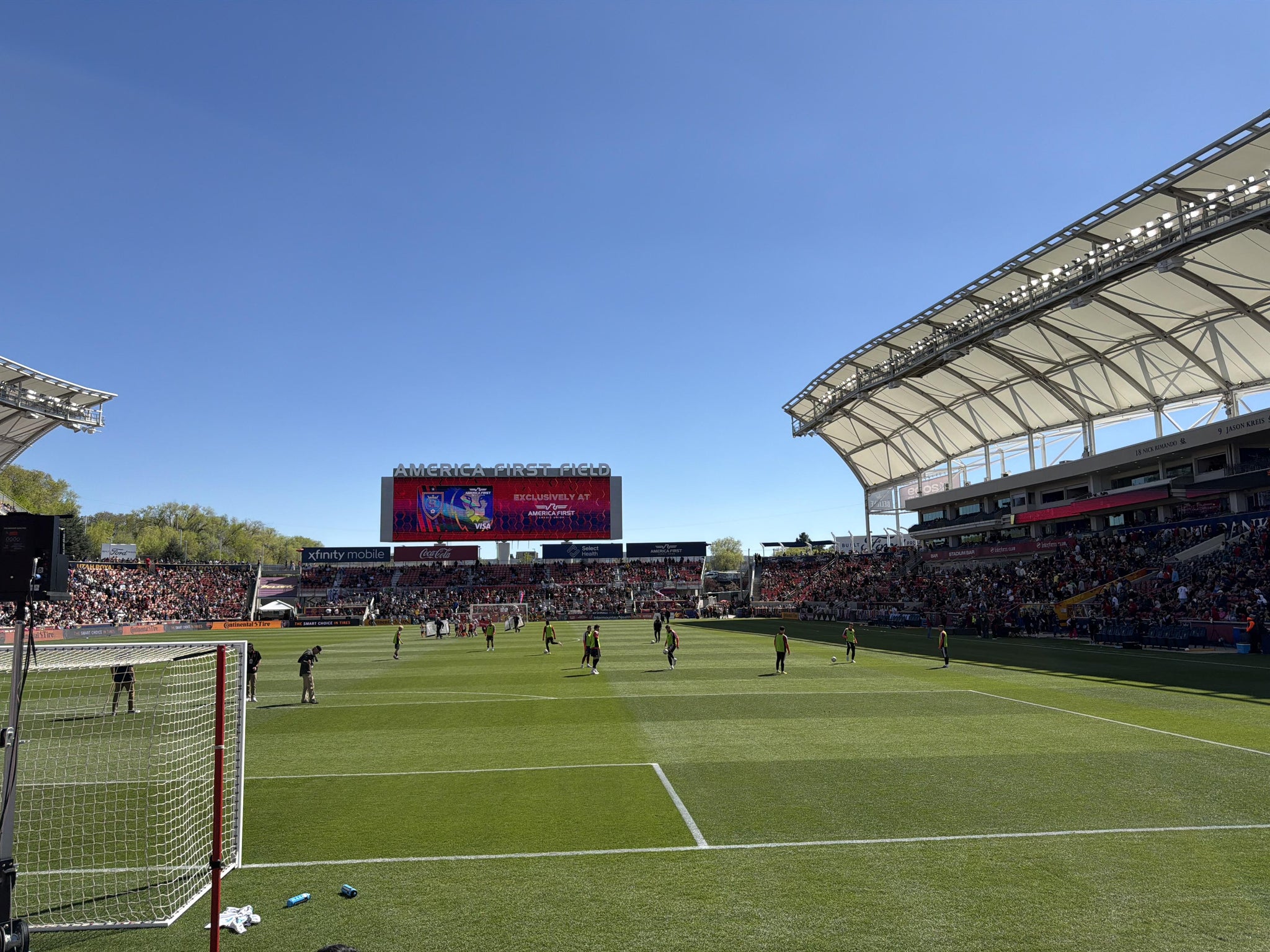 Real Fan View taken from Section 28 at America First Field by Griffin M