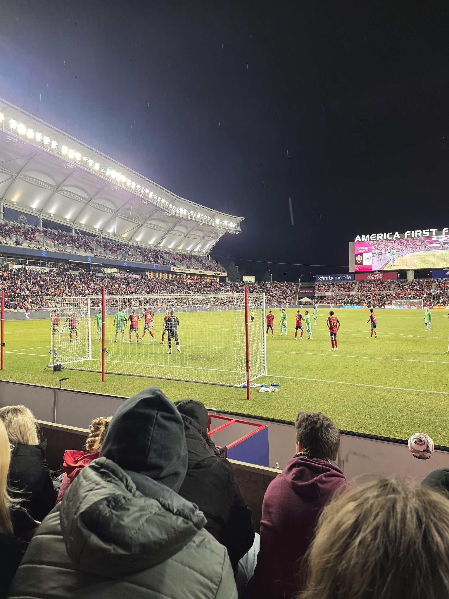 Real Fan View taken from Section 28 at America First Field by Jessie S