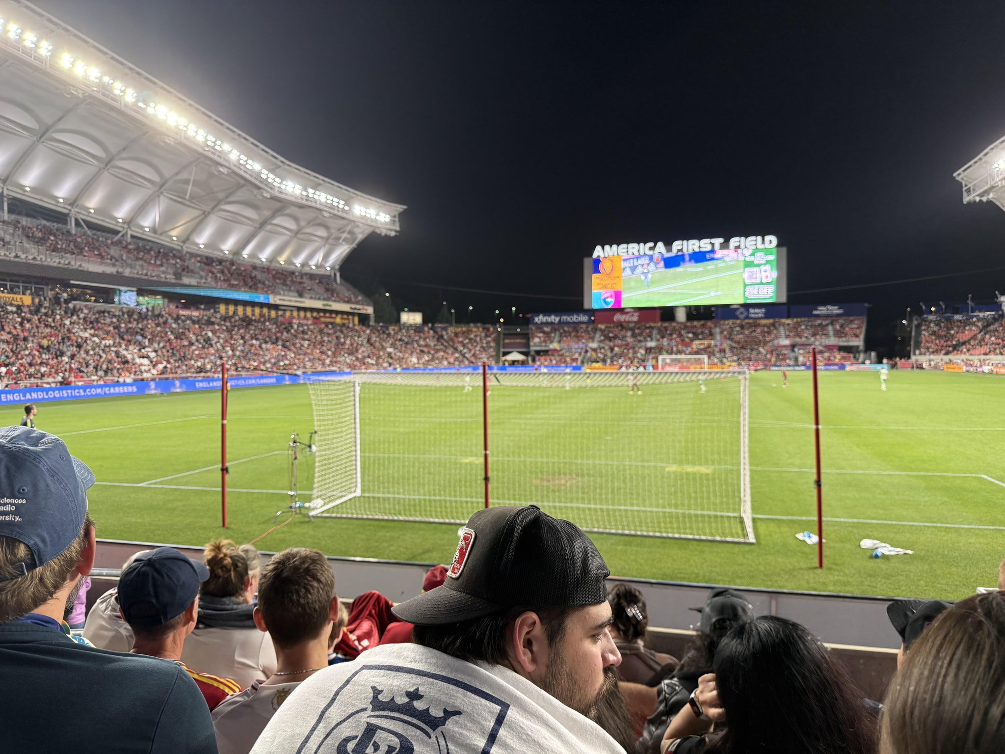 Real Fan View taken from Section 28 at America First Field by Jennifer S