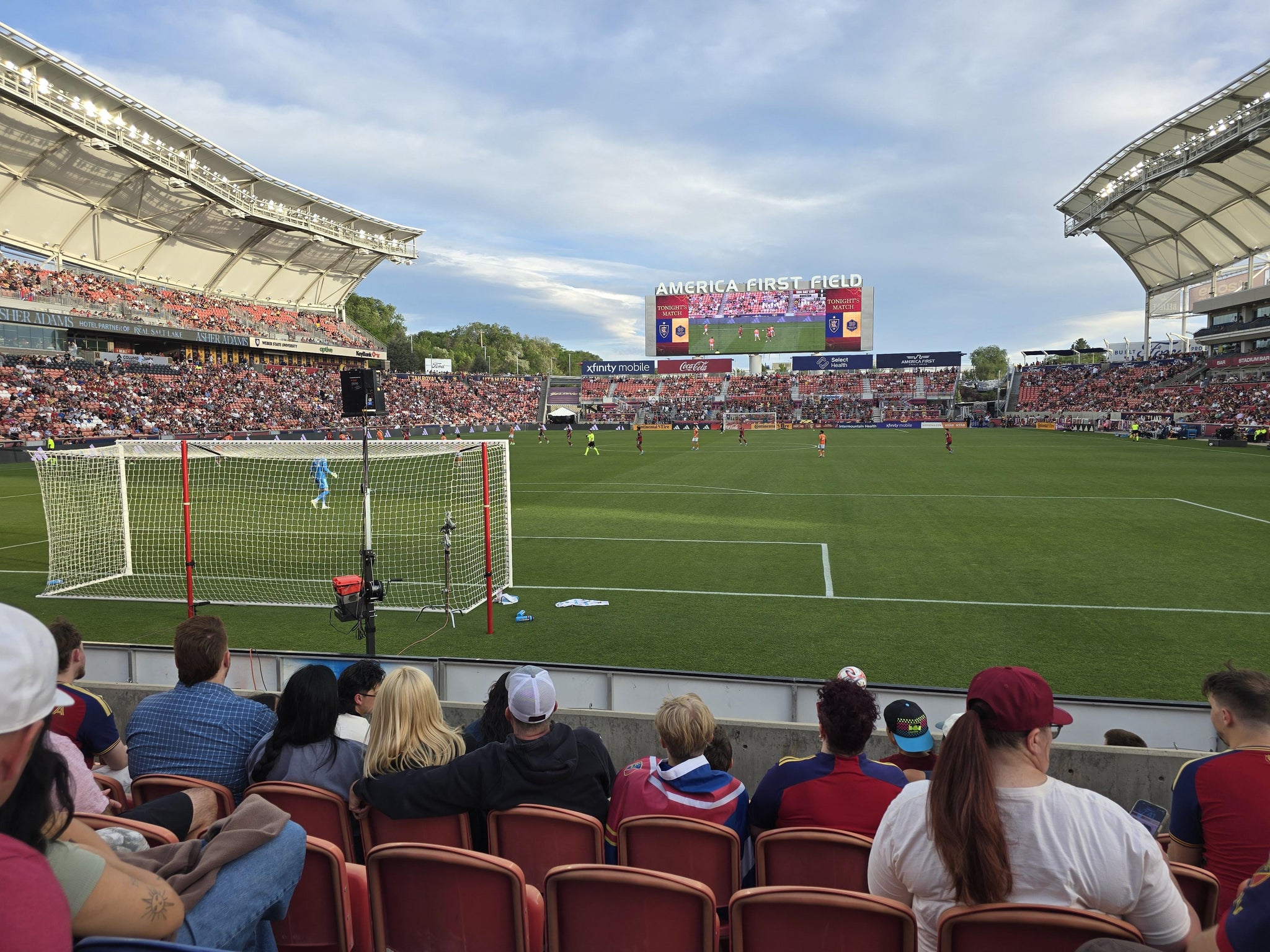 Real Fan View taken from Section 28 at America First Field by Ryan L