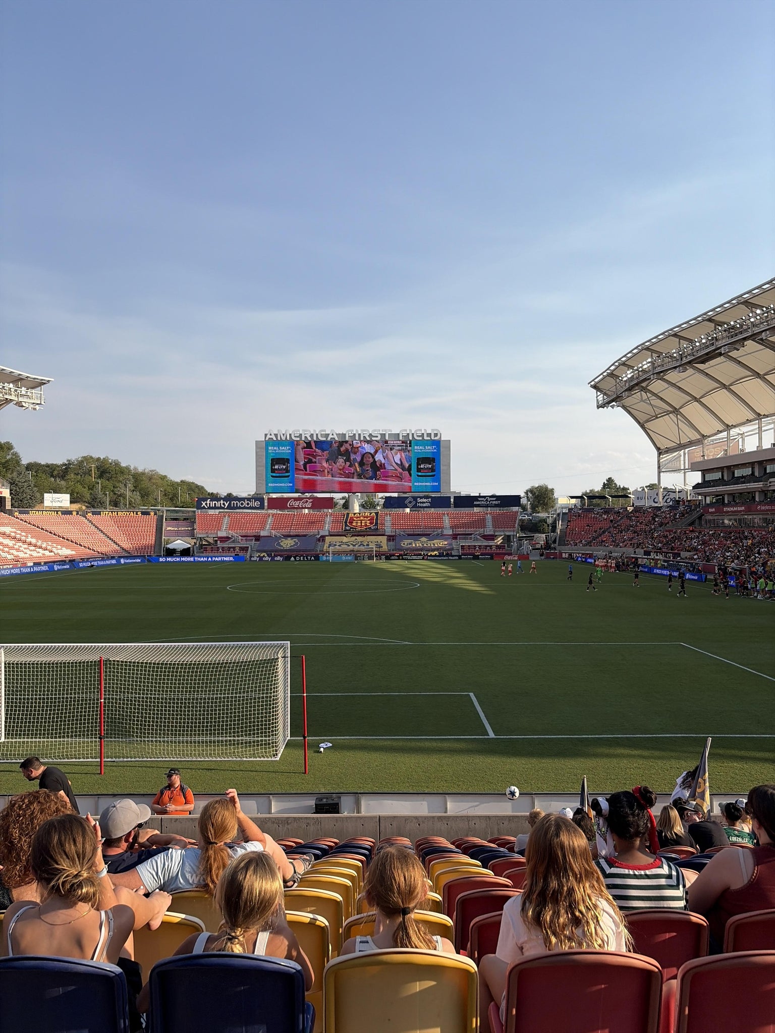 Real Fan View taken from Section 28 at America First Field by Alejandro R