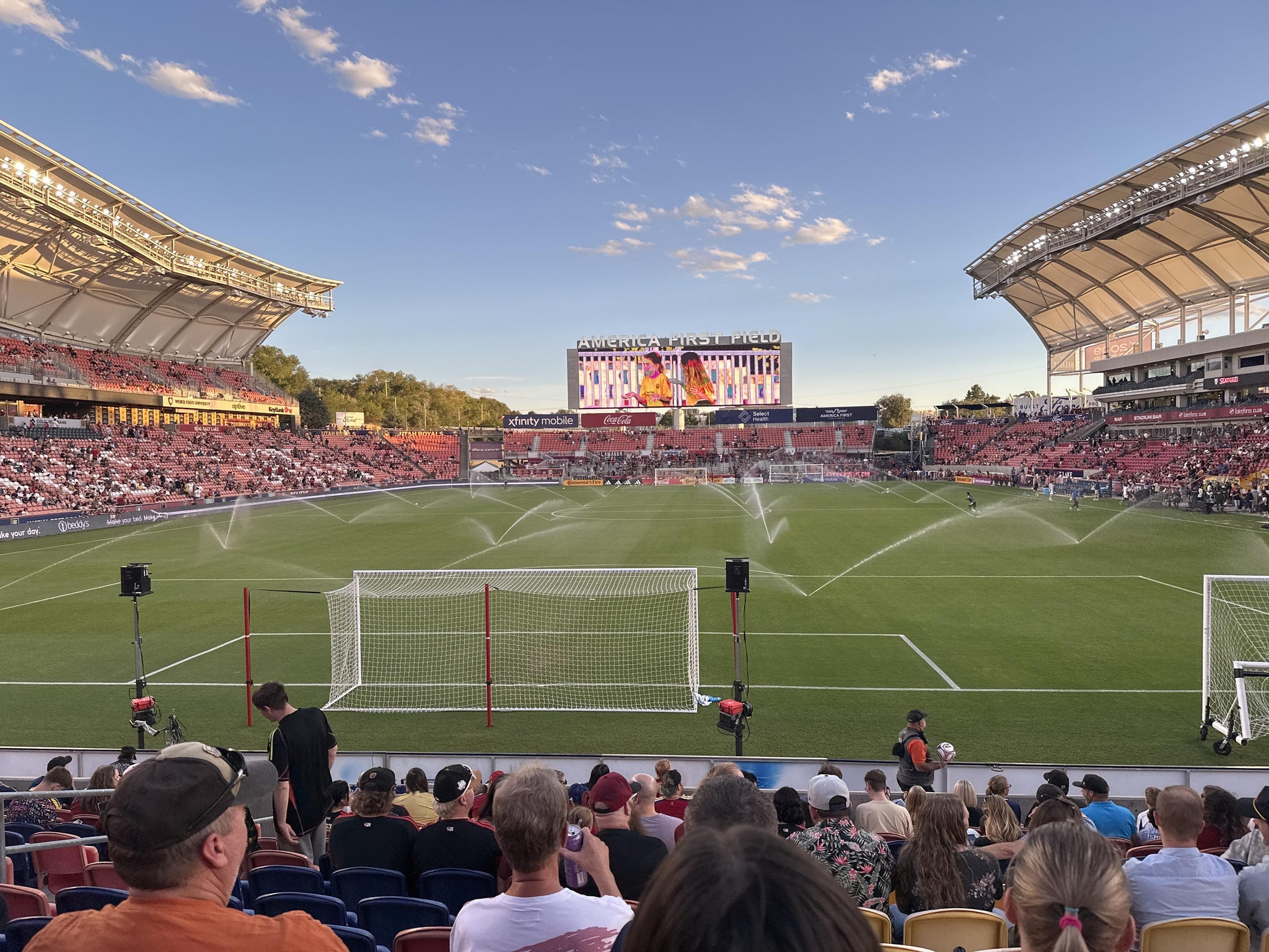 Real Fan View taken from Section 28 at America First Field by Tracey F