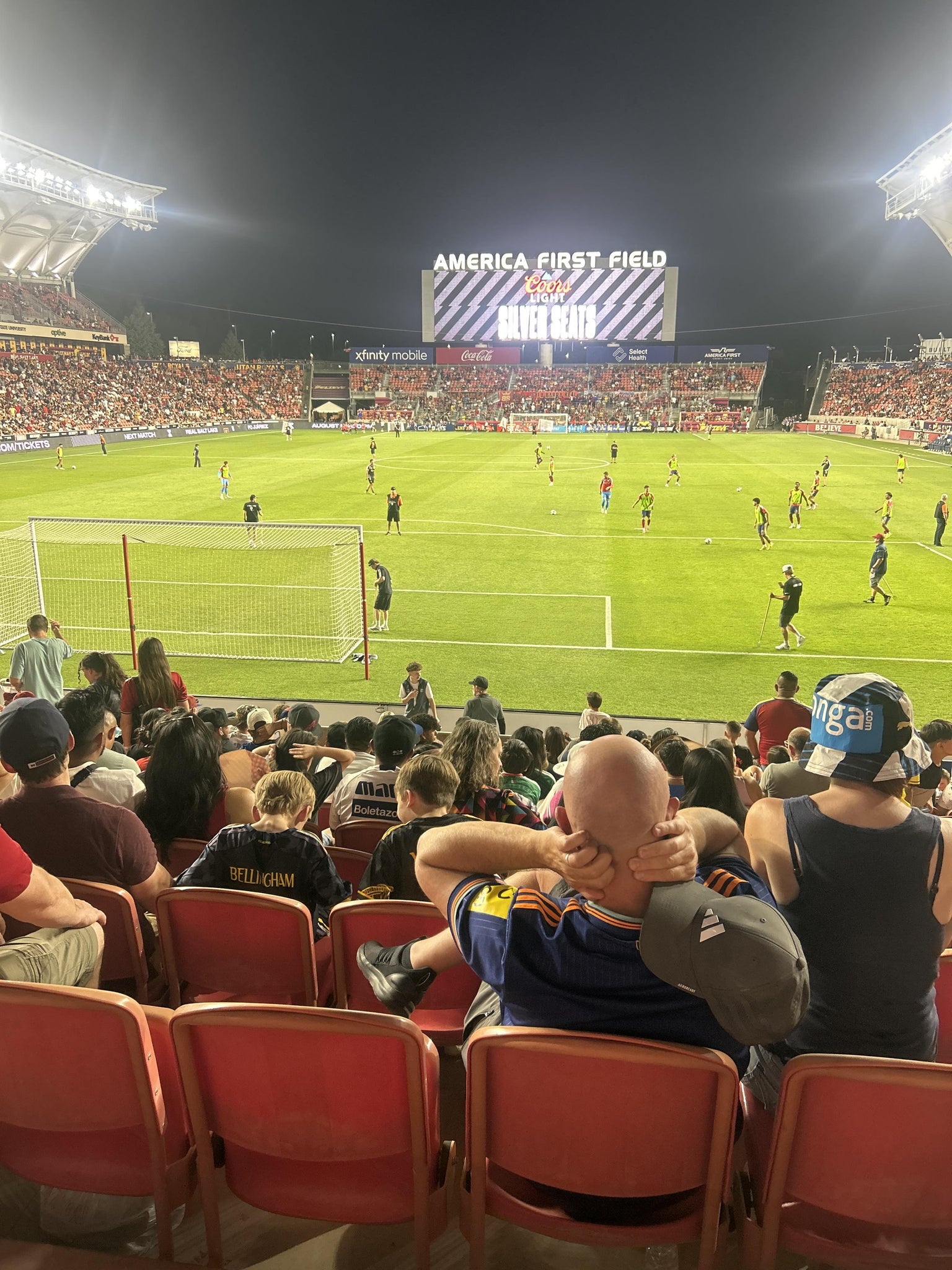 Real Fan View taken from Section 28 at America First Field by Omar S