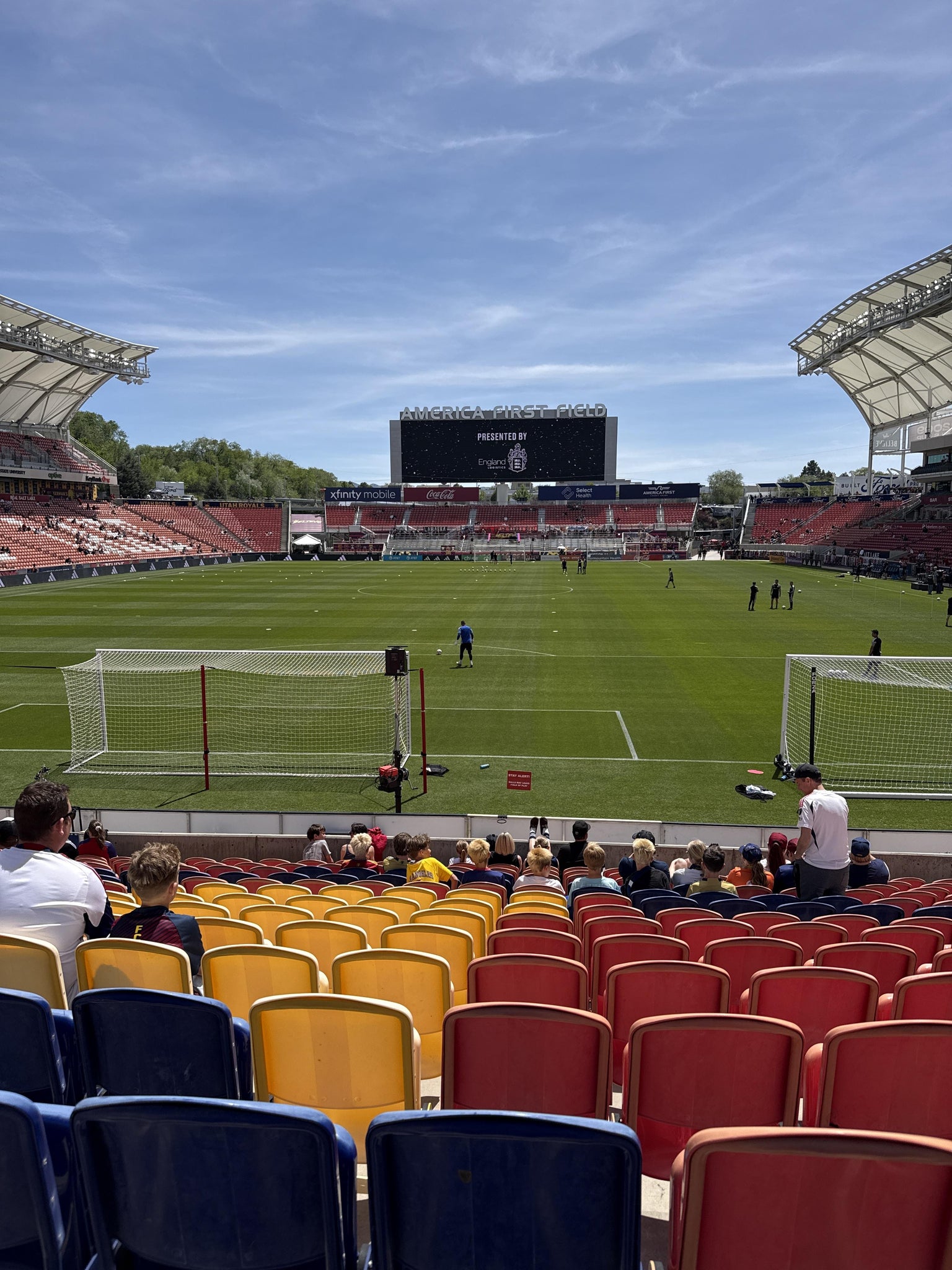 Real Fan View taken from Section 28 at America First Field by Kayla K
