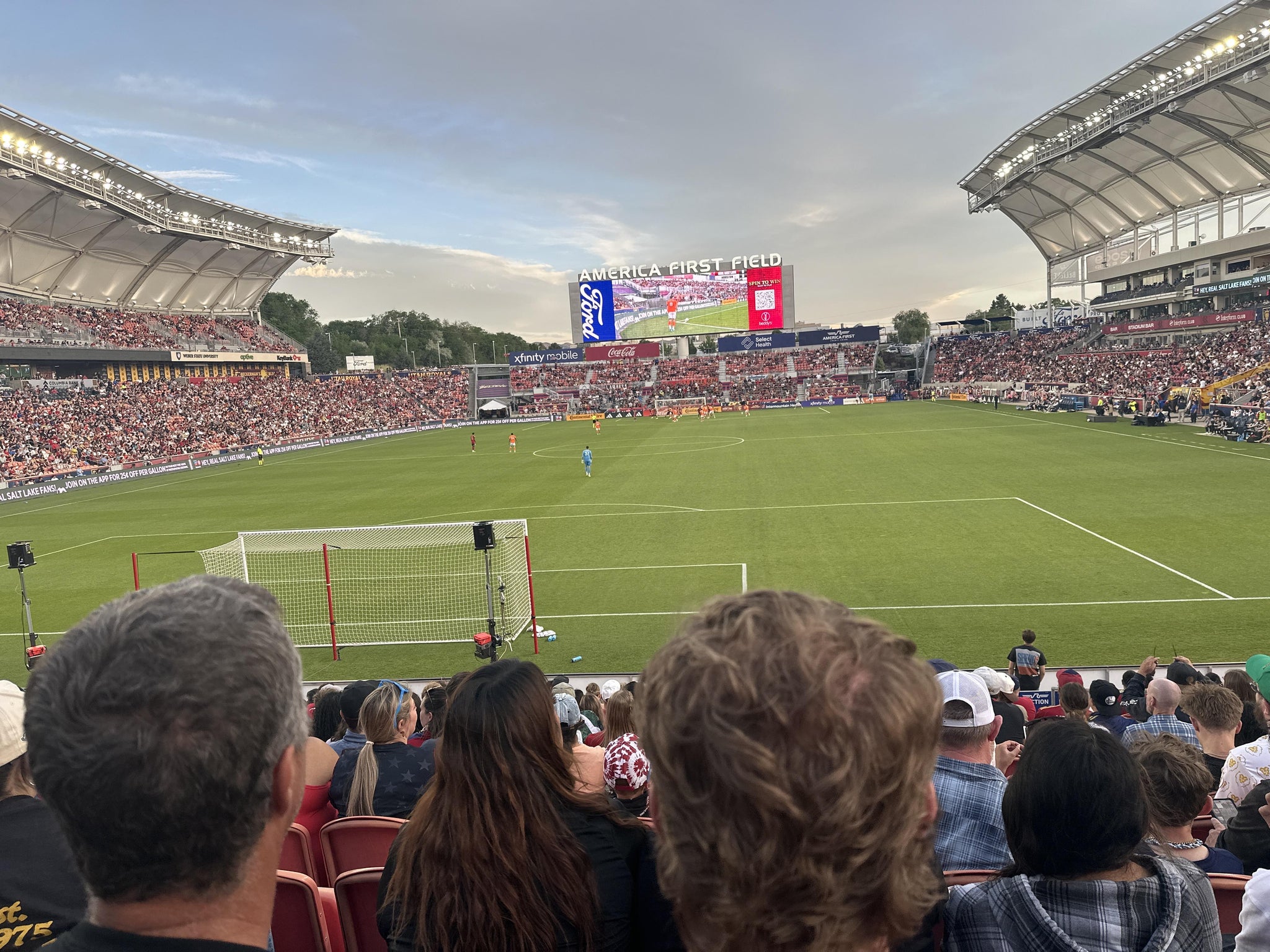 Real Fan View taken from Section 28 at America First Field by Phil S