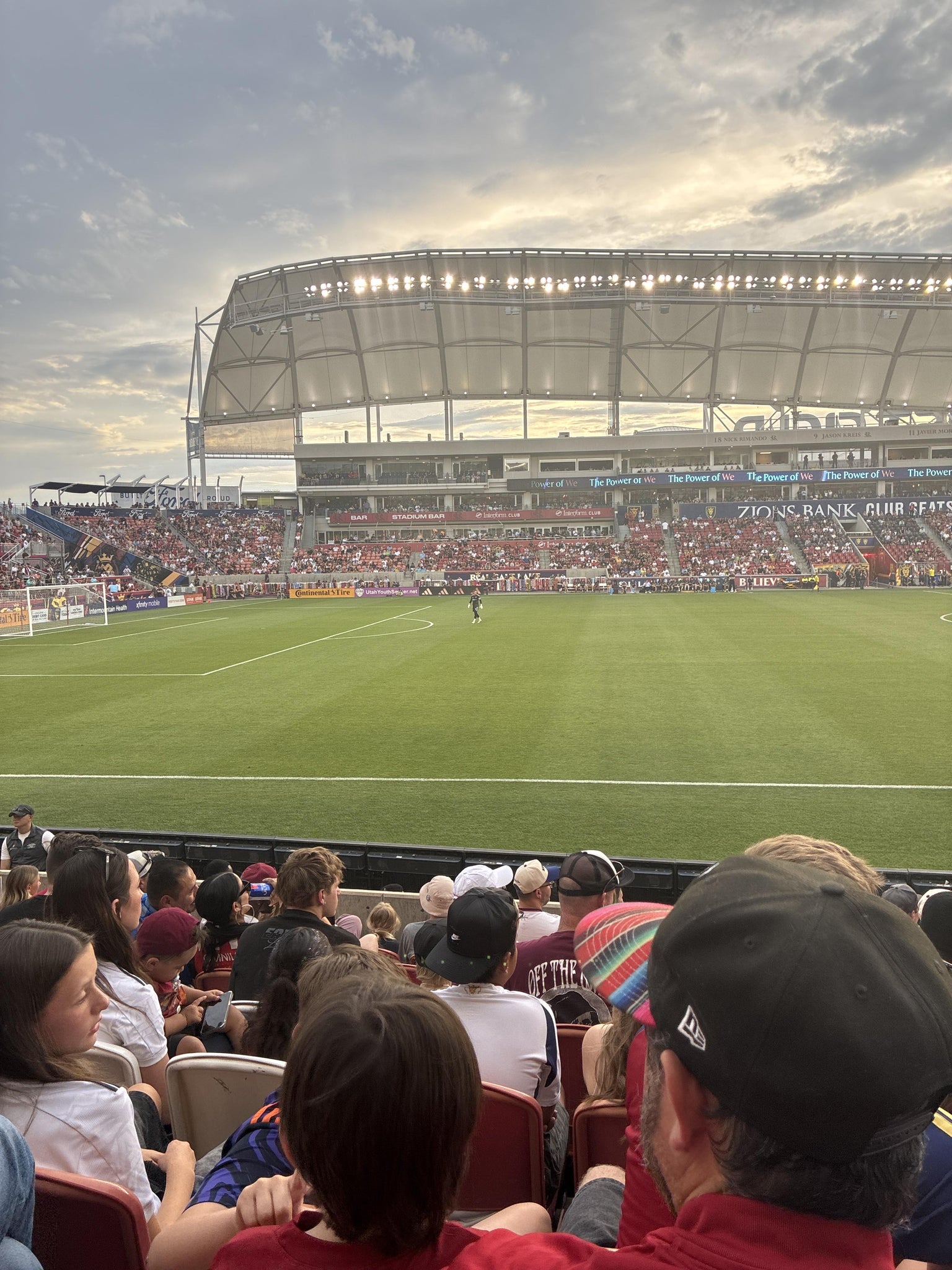 Real Fan View taken from Section 3 at America First Field by John B