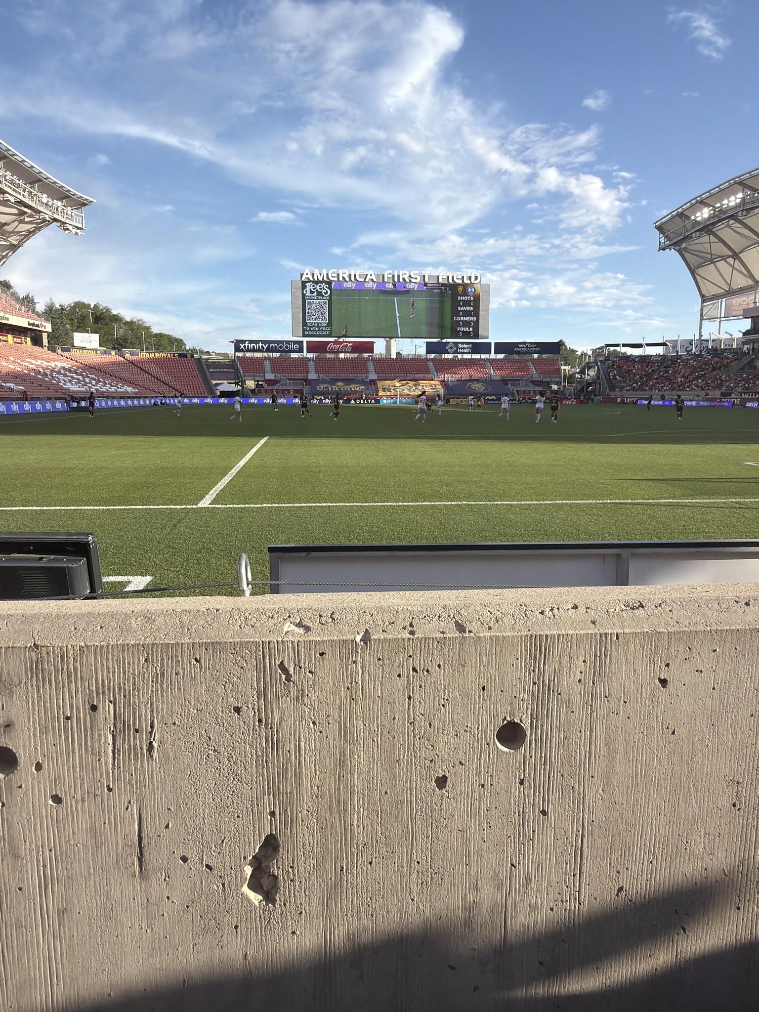 Real Fan View taken from Section 30 at America First Field by Jocelynn R