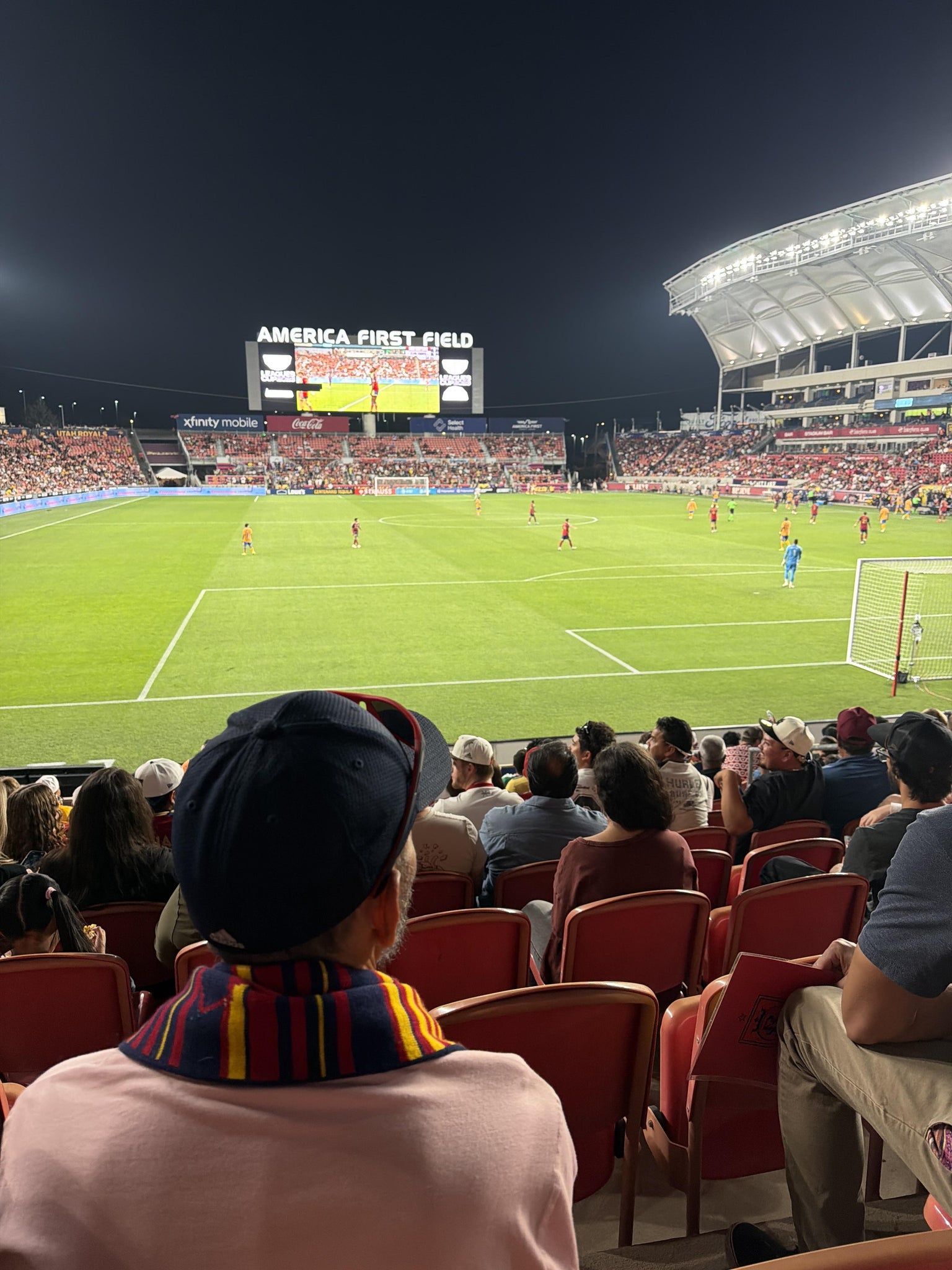Real Fan View taken from Section 30 at America First Field by Richard M
