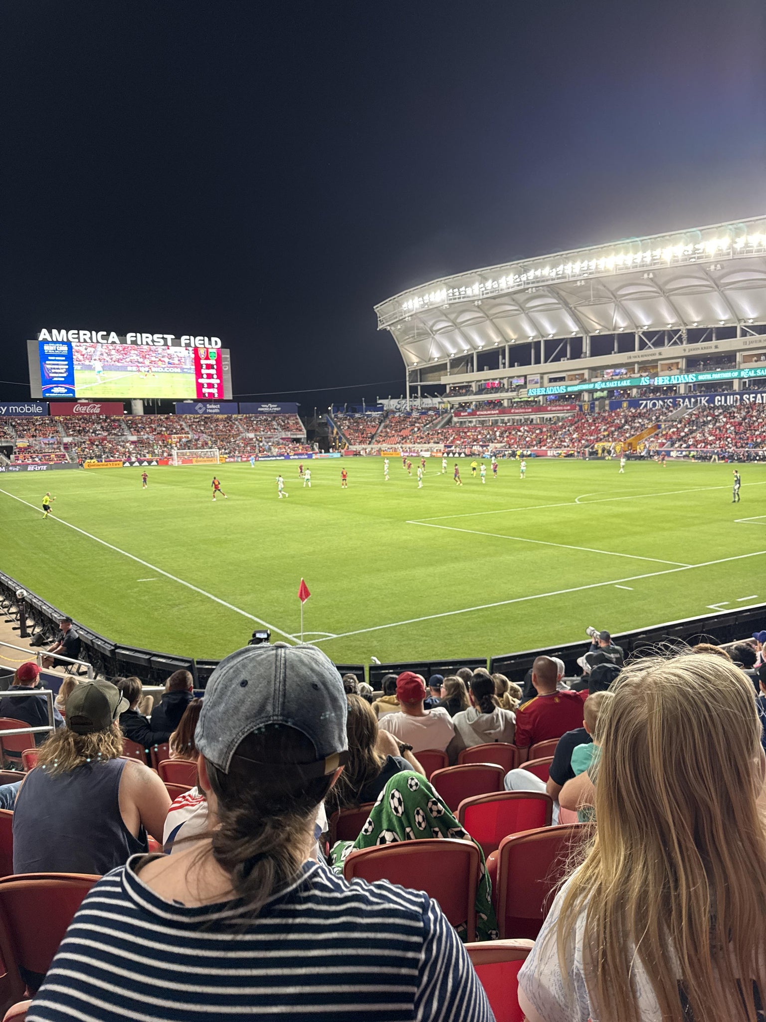Real Fan View taken from Section 32 at America First Field by Jason Z