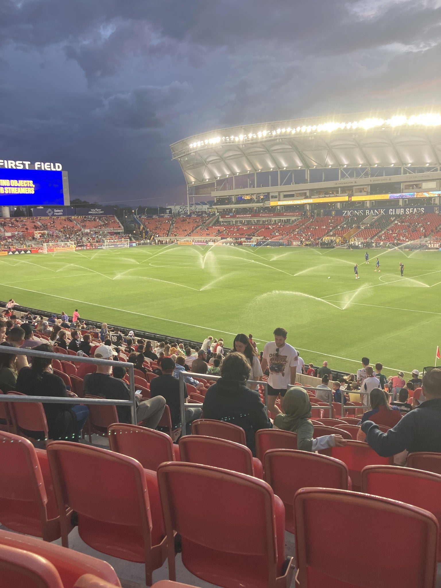 Real Fan View taken from Section 33 at America First Field by Noah M