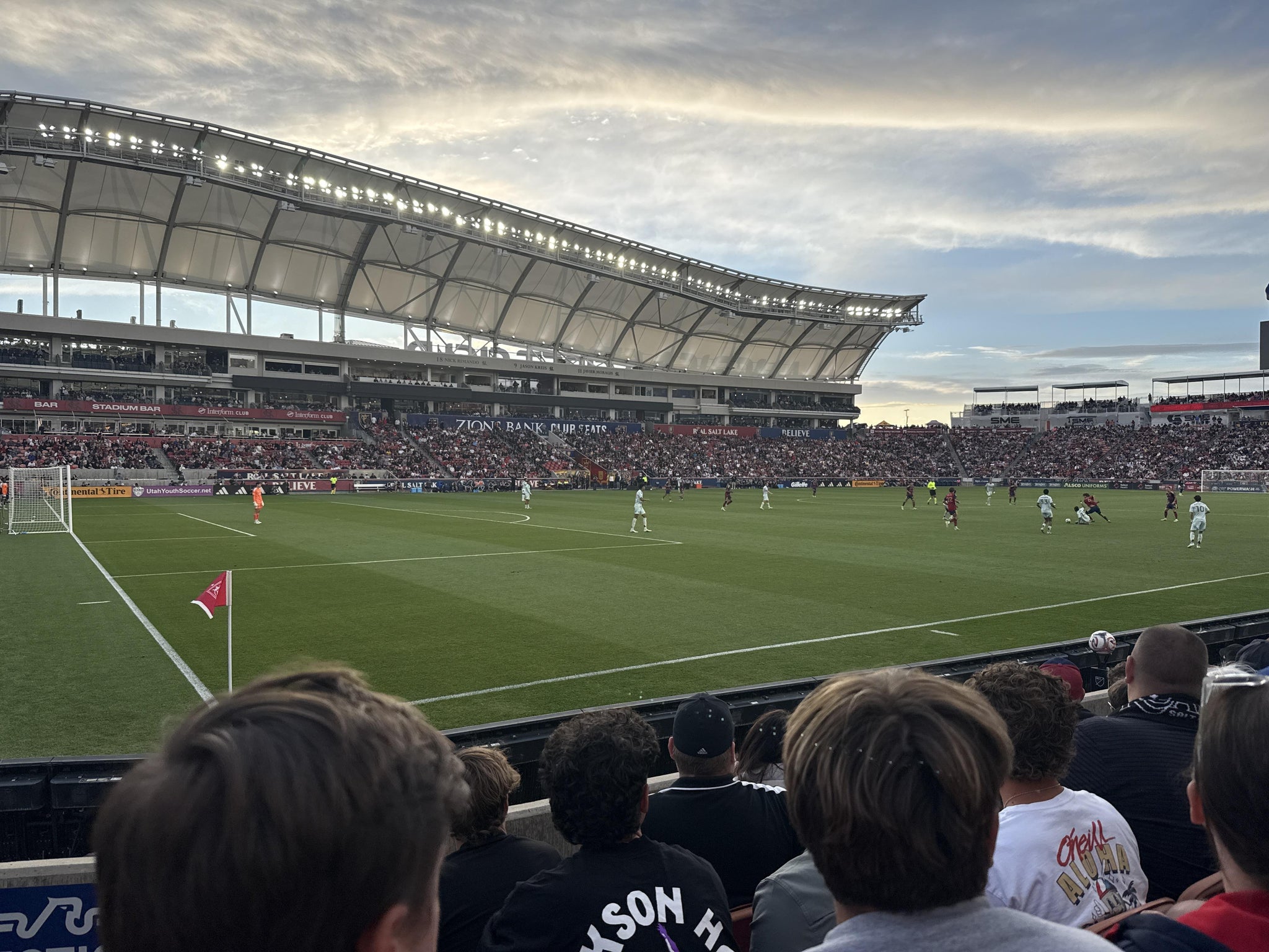 Real Fan View taken from Section 5 at America First Field by Kelley A