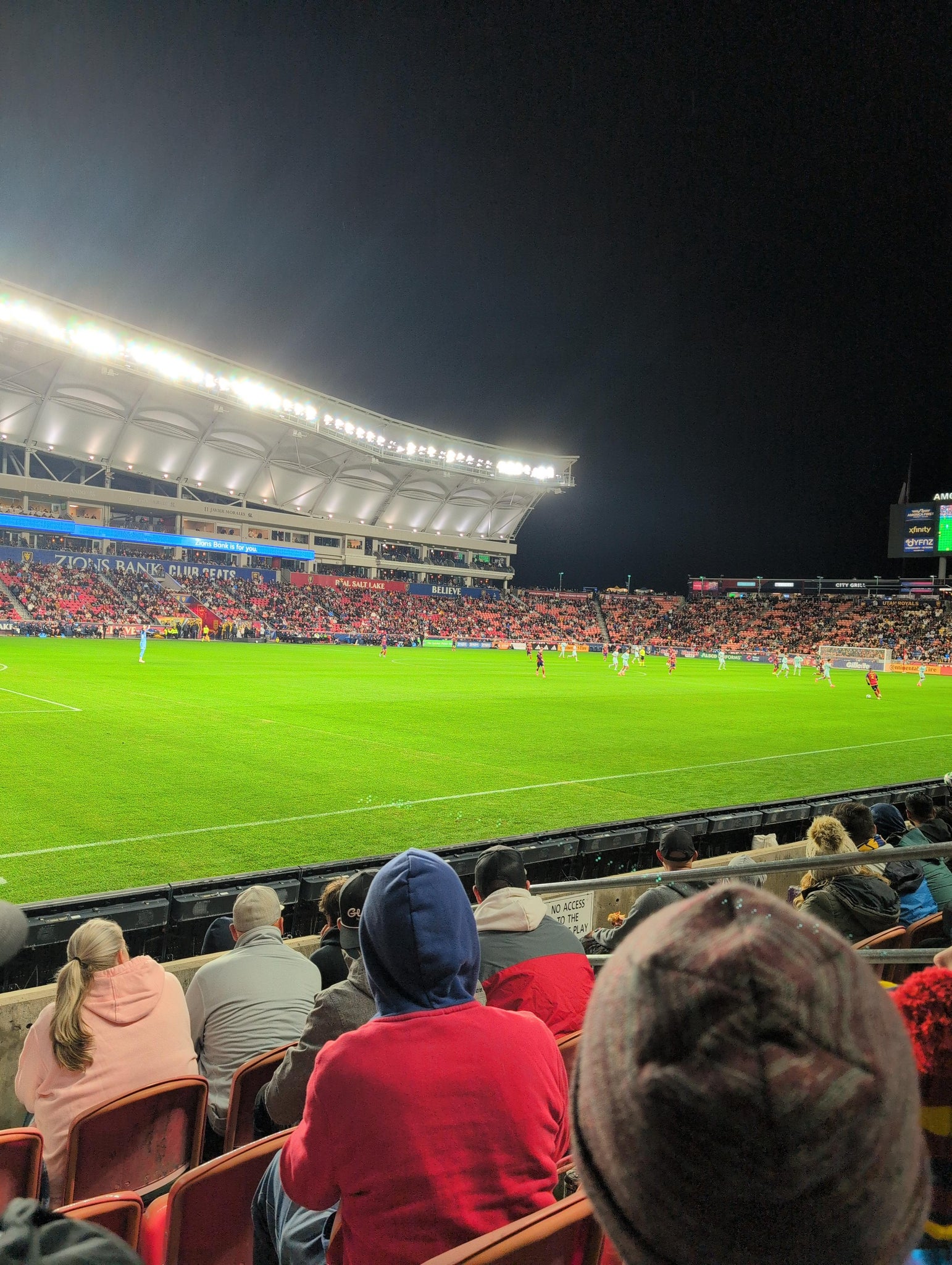 Real Fan View taken from Section 5 at America First Field by Scott L