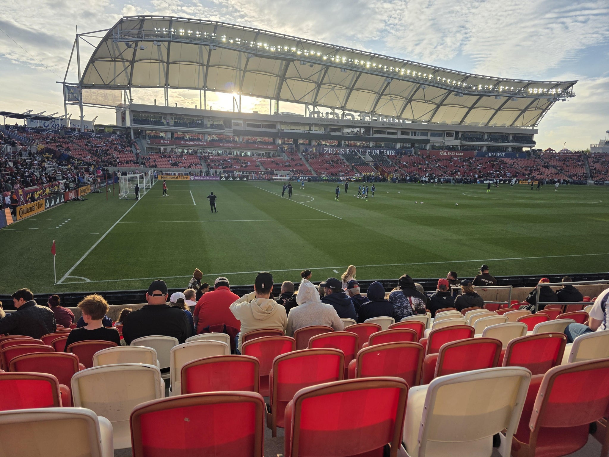Real Fan View taken from Section 5 at America First Field by Diana B