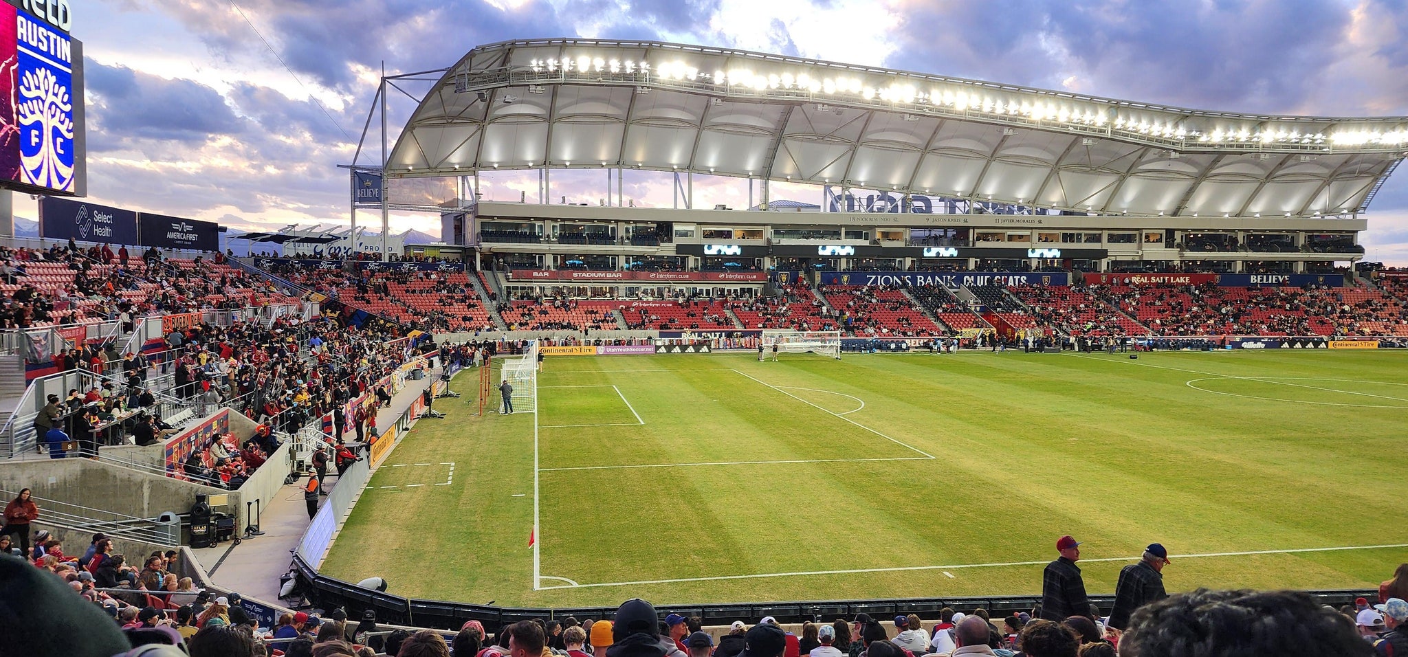 Real Fan View taken from Section 5 at America First Field by Laurel A