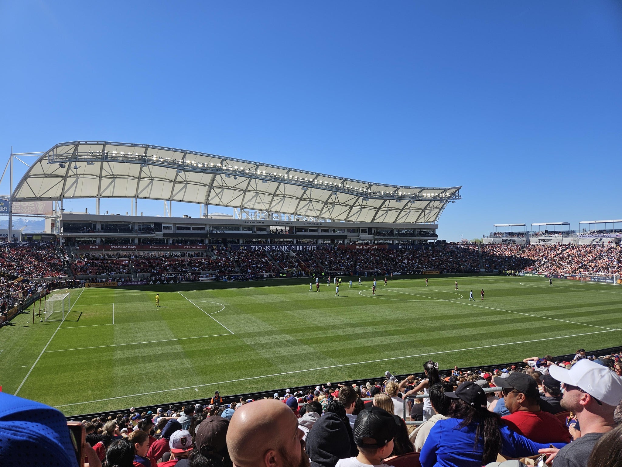 Real Fan View taken from Section 5 at America First Field by Corbie C