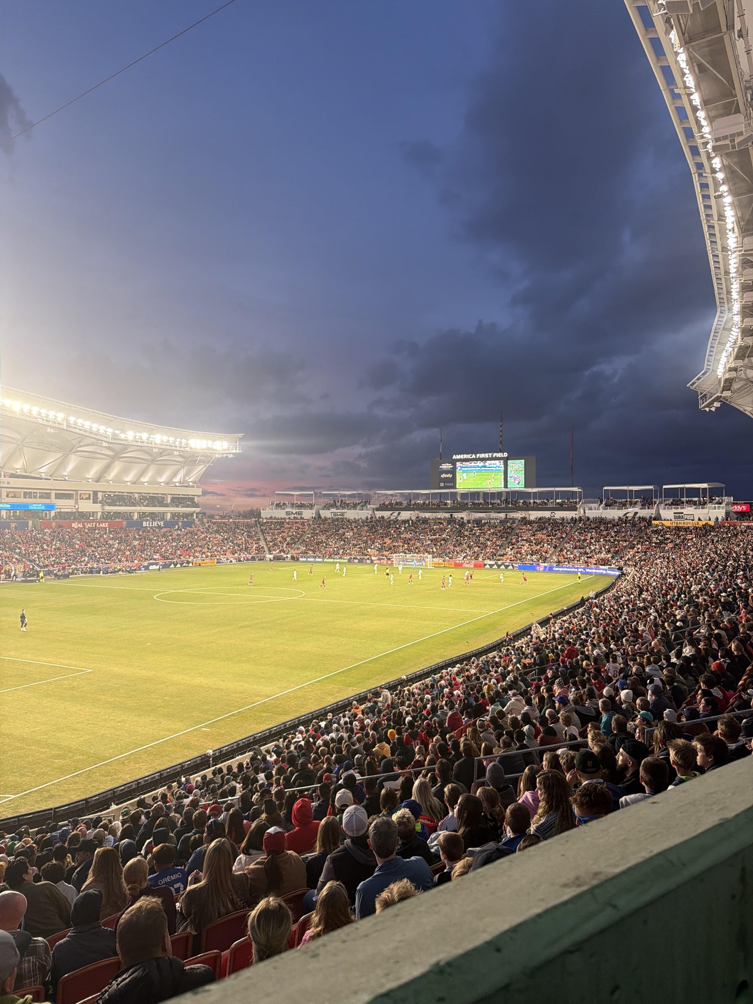 Real Fan View taken from Section 6 at America First Field by Juan carlos M