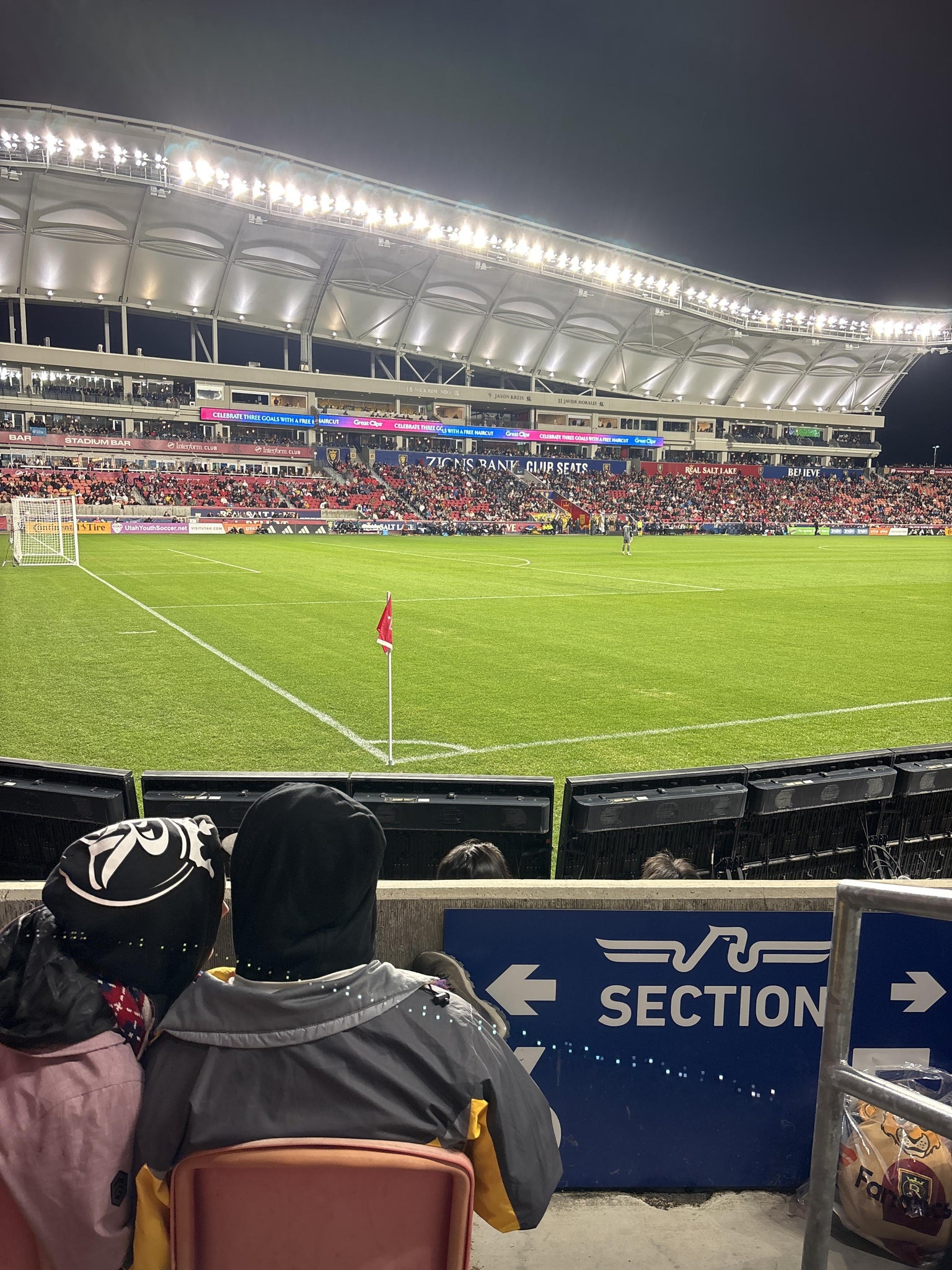 Real Fan View taken from Section 6 at America First Field by Leslie j D