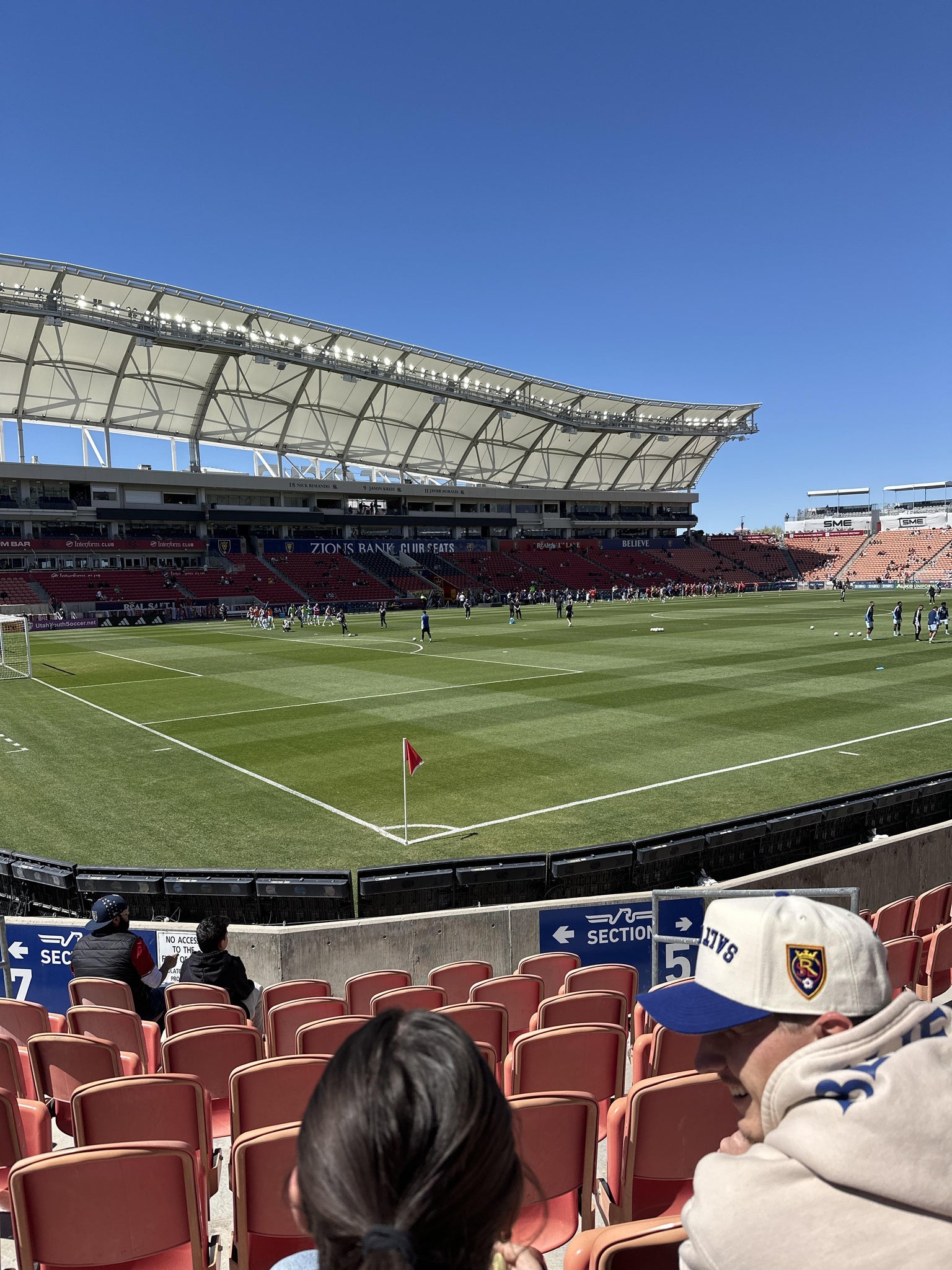 Real Fan View taken from Section 6 at America First Field by Mckenna H