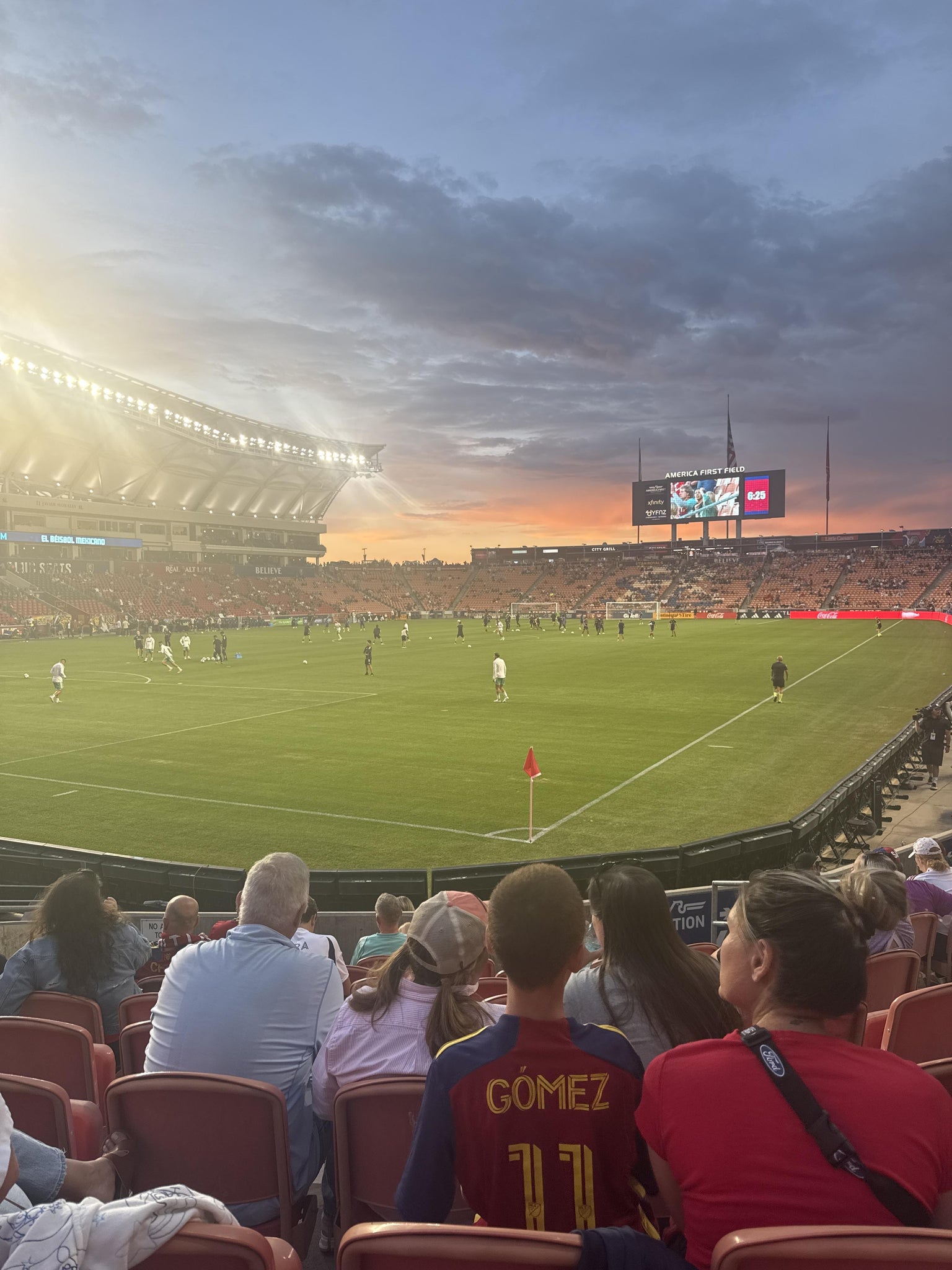Real Fan View taken from Section 7 at America First Field by Brandon H