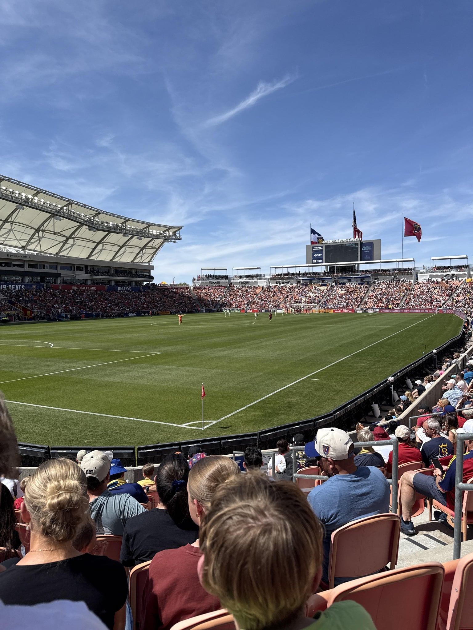 Real Fan View taken from Section 7 at America First Field by Paul E